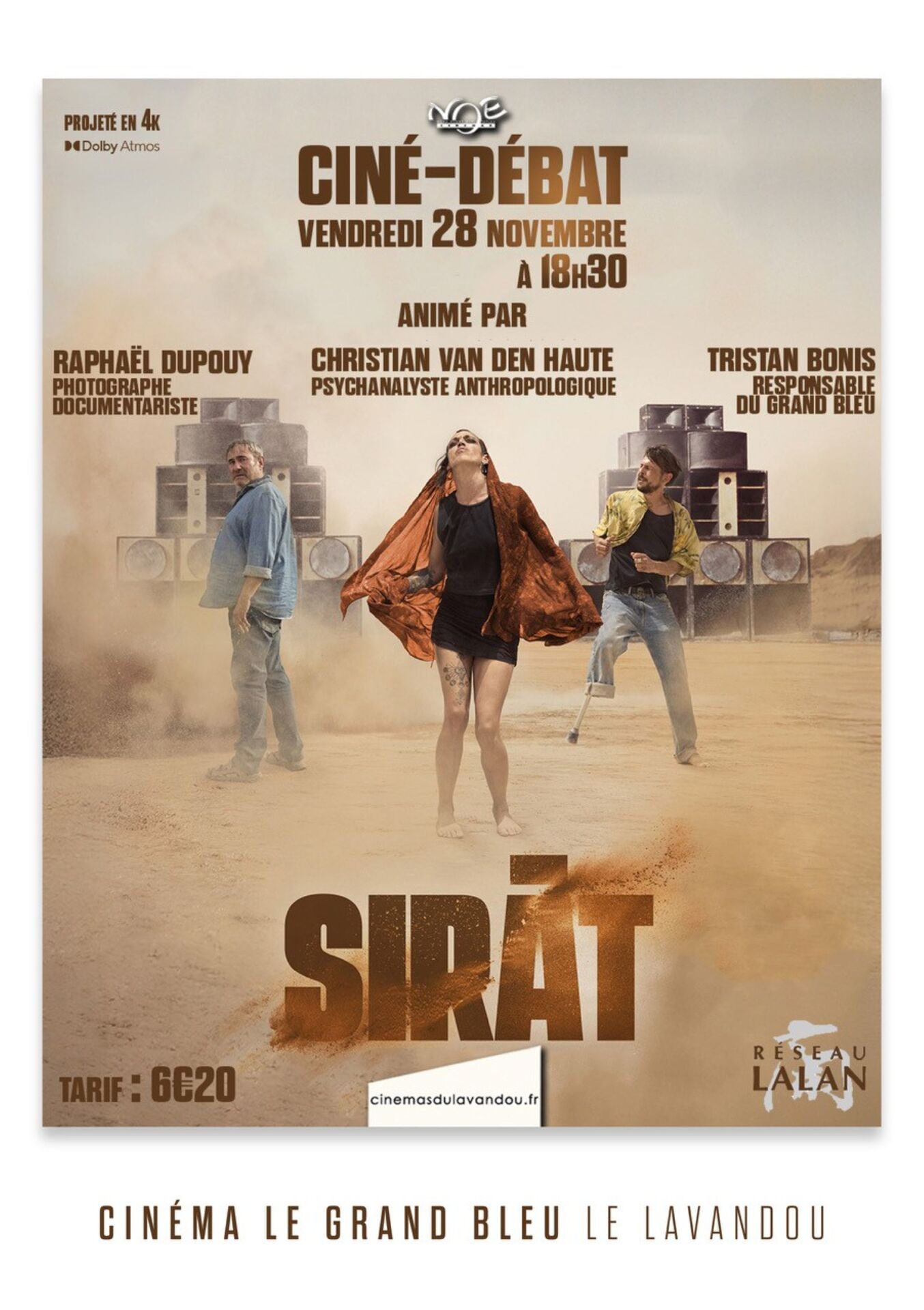 Cin-Dbat sur le film Sirt - Cinma Le Grand Bleu