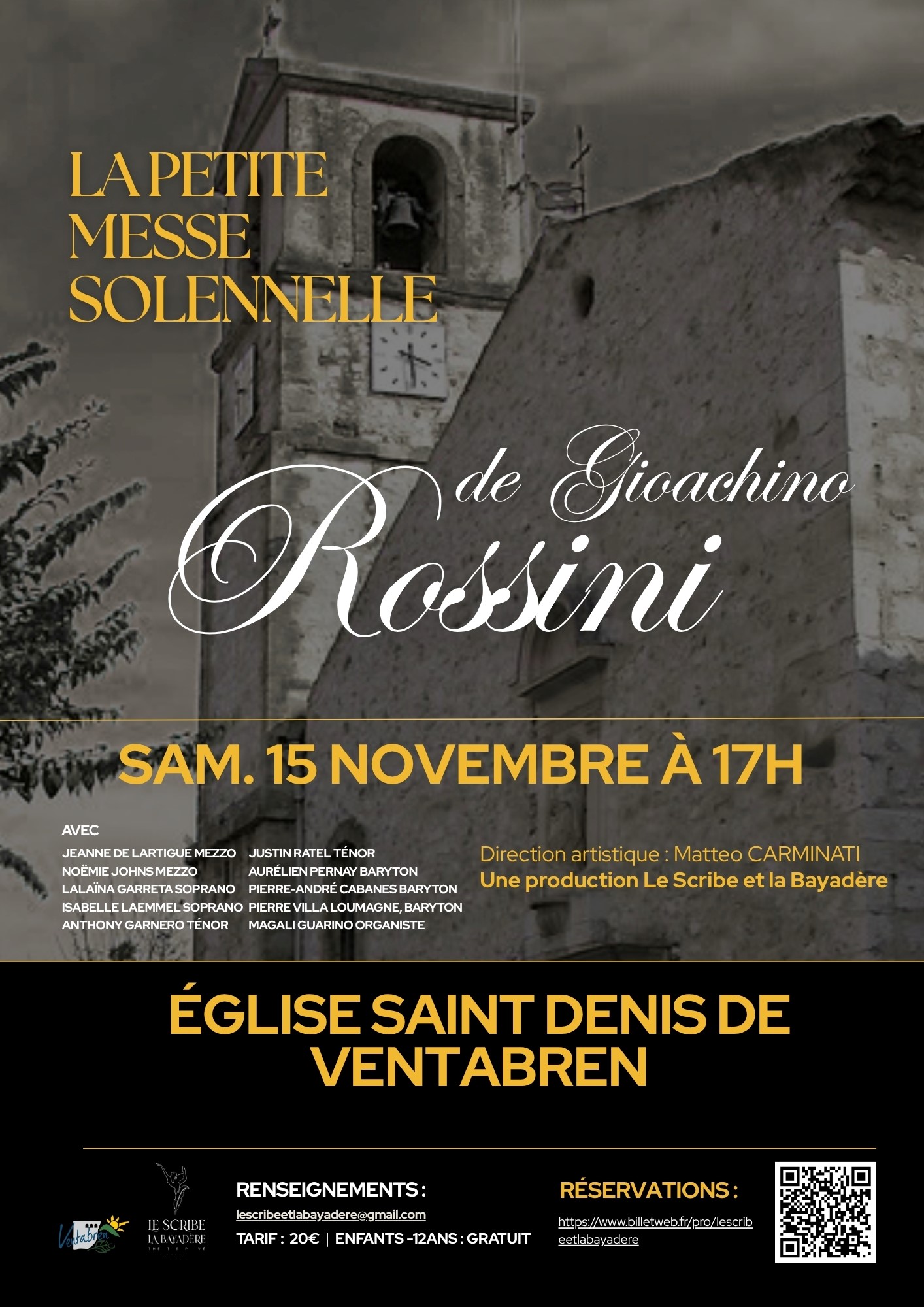 LA PETITE MESSE SOLENNELLE de ROSSINI