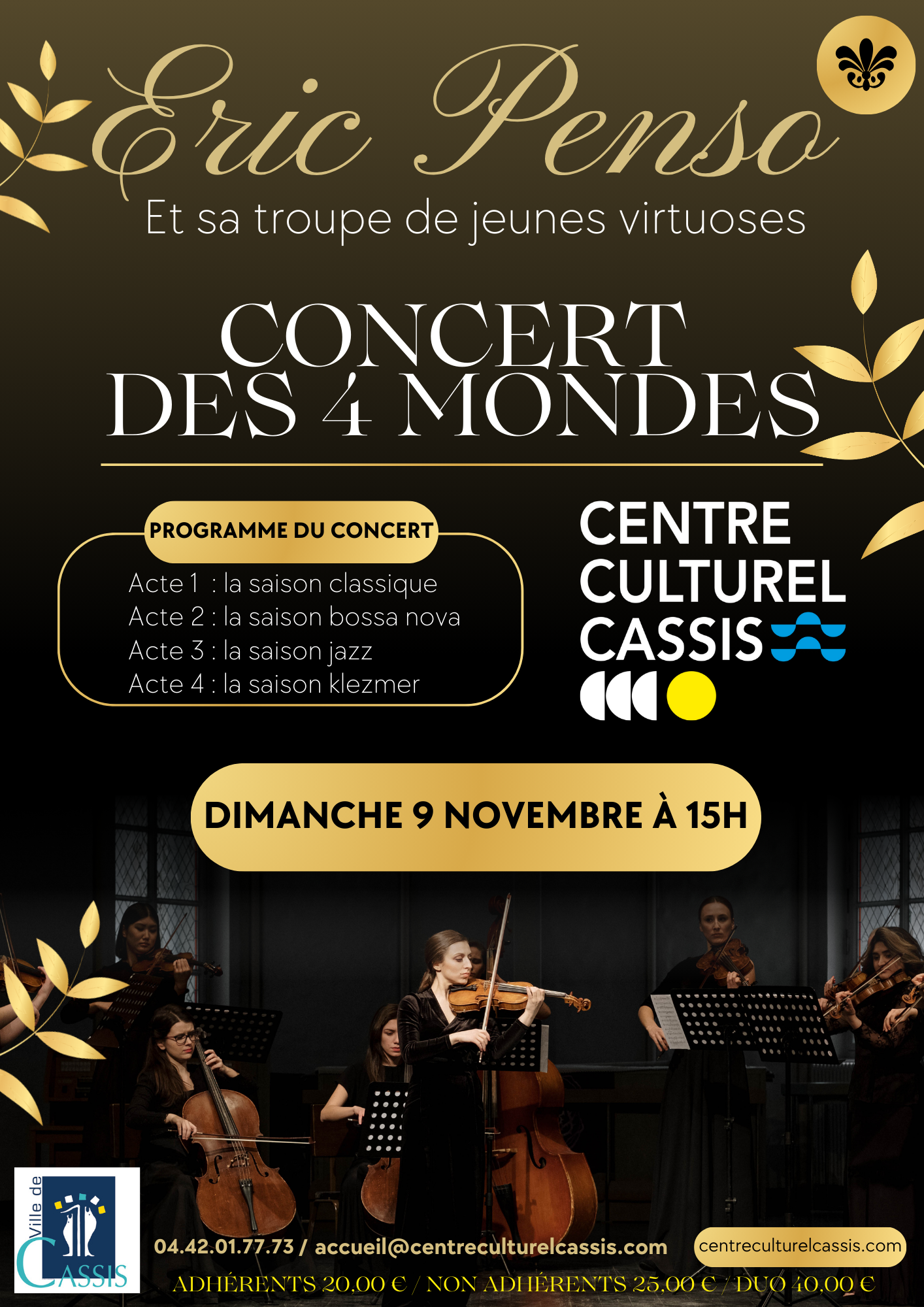 Le Concert des Quatre Mondes au Centre Culturel