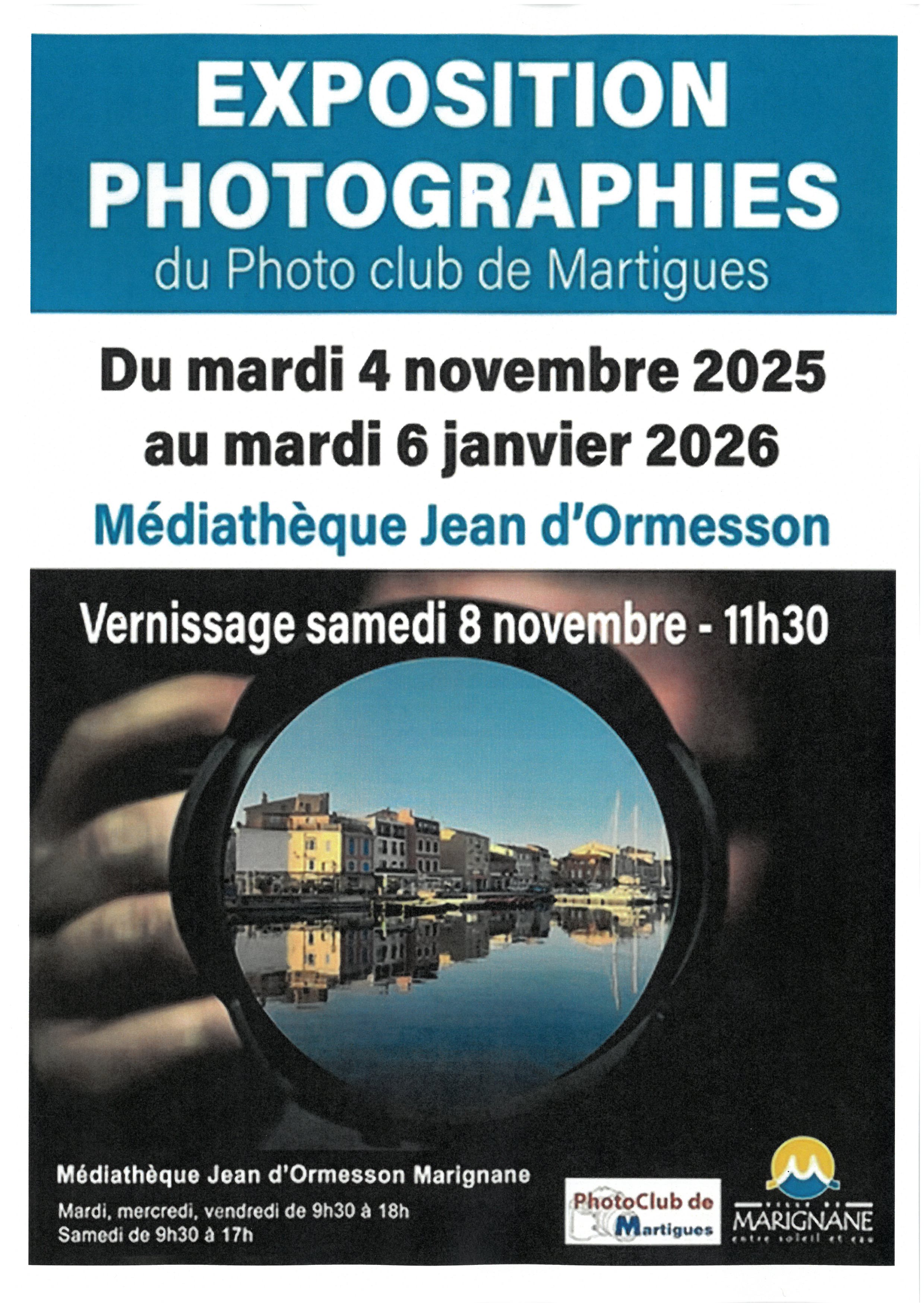 Exposition de photographies : Photo club de Martigues