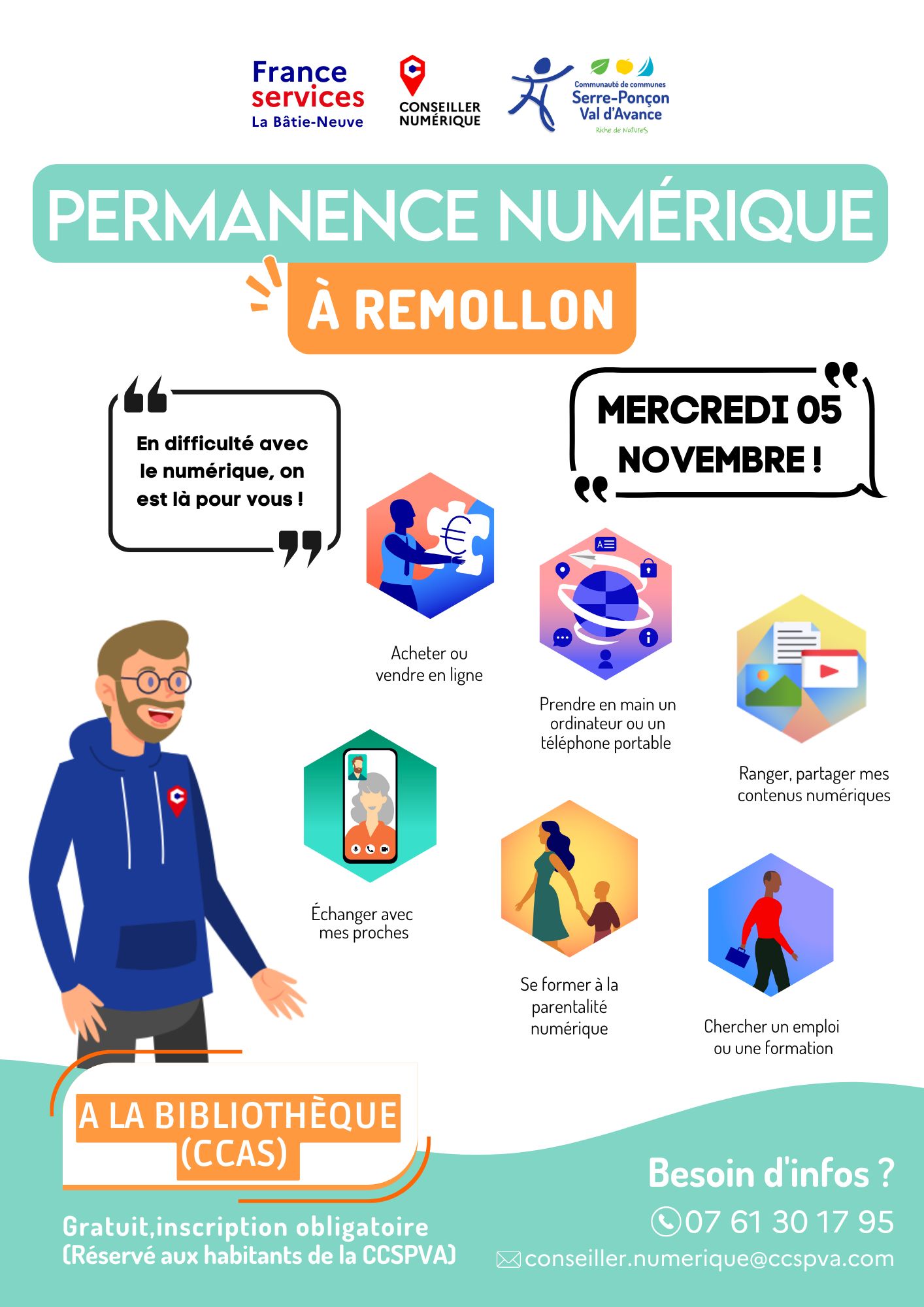 Permanence numrique  Remollon