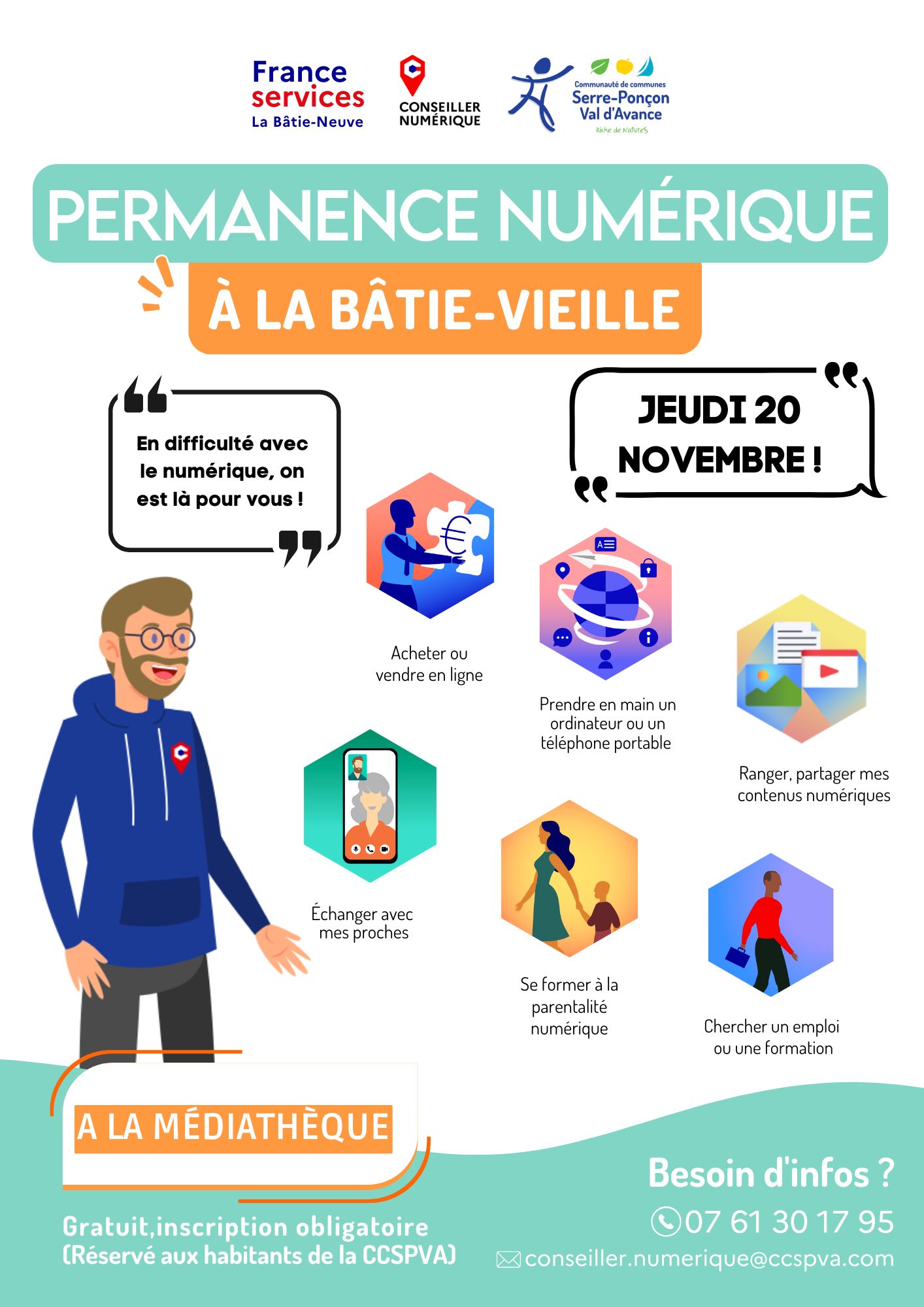 Permanence numrique  la Btie-Vieille