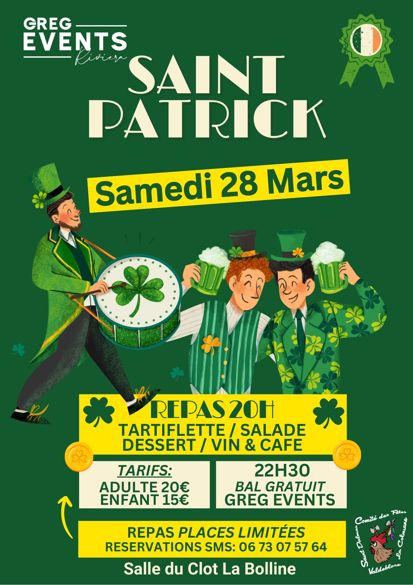 La Saint Patrick � Valdeblore