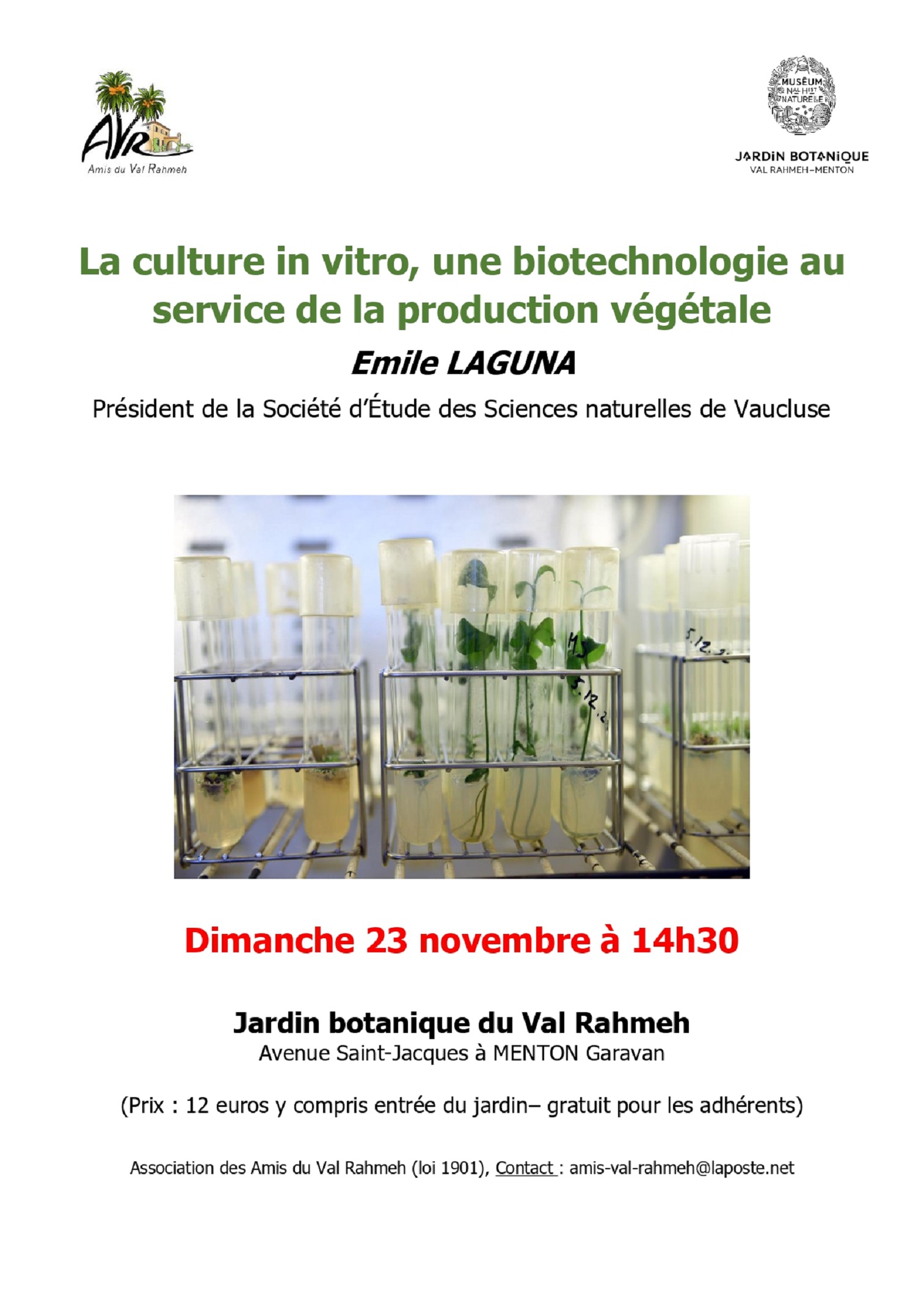 Confrence au Val Rahmeh: 