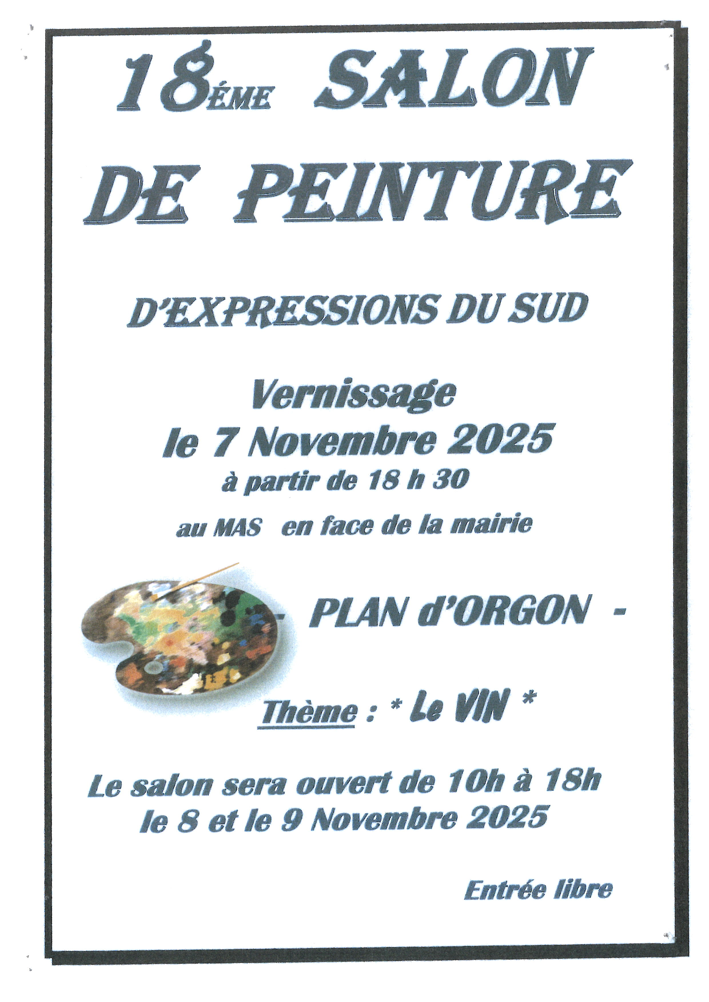 18me Salon de peinture