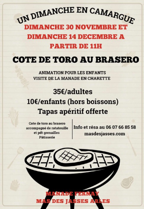 Un dimanche  la manade Fernay