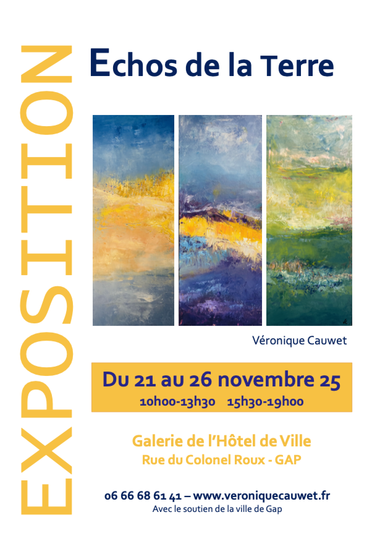 Exposition peinture Echos de la Terre