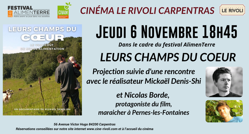 Cin-Rencontre : Projection leurs champs du cur en prsence du ralisateur