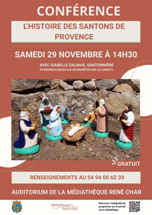 Confrence : L'histoire des santons de Provence