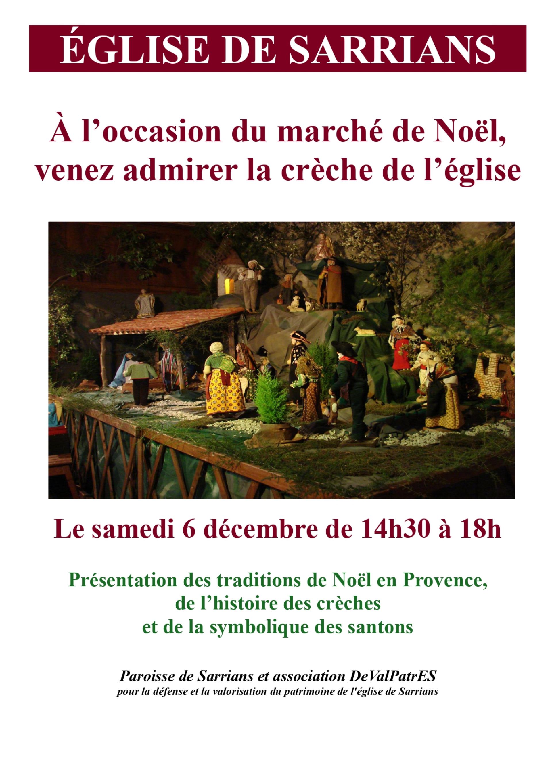 Dcouverte de la crche, des santons et des traditions de Nol