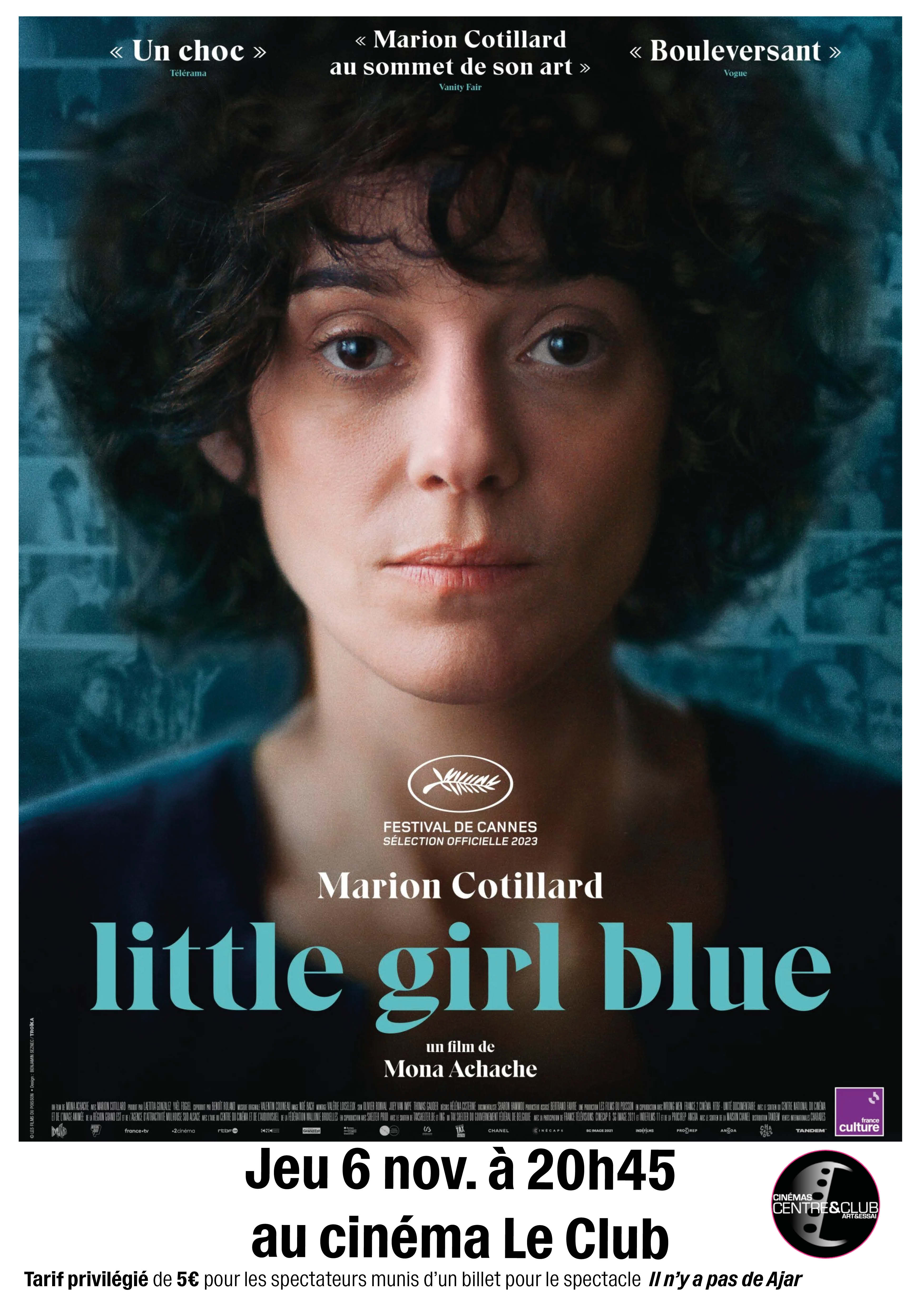Cin partenariat : Little girl blue