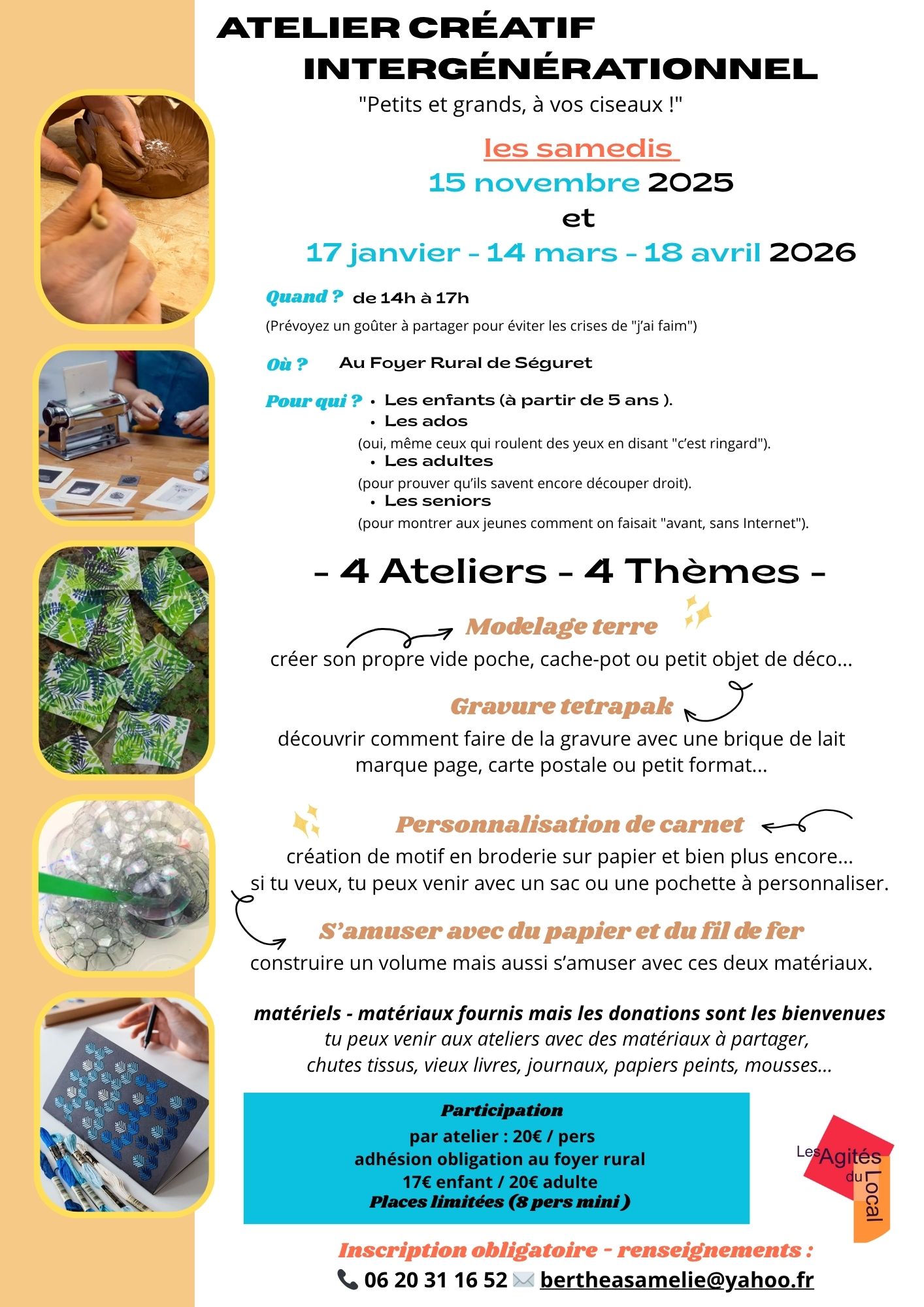 Atelier cratif intergnrationnel