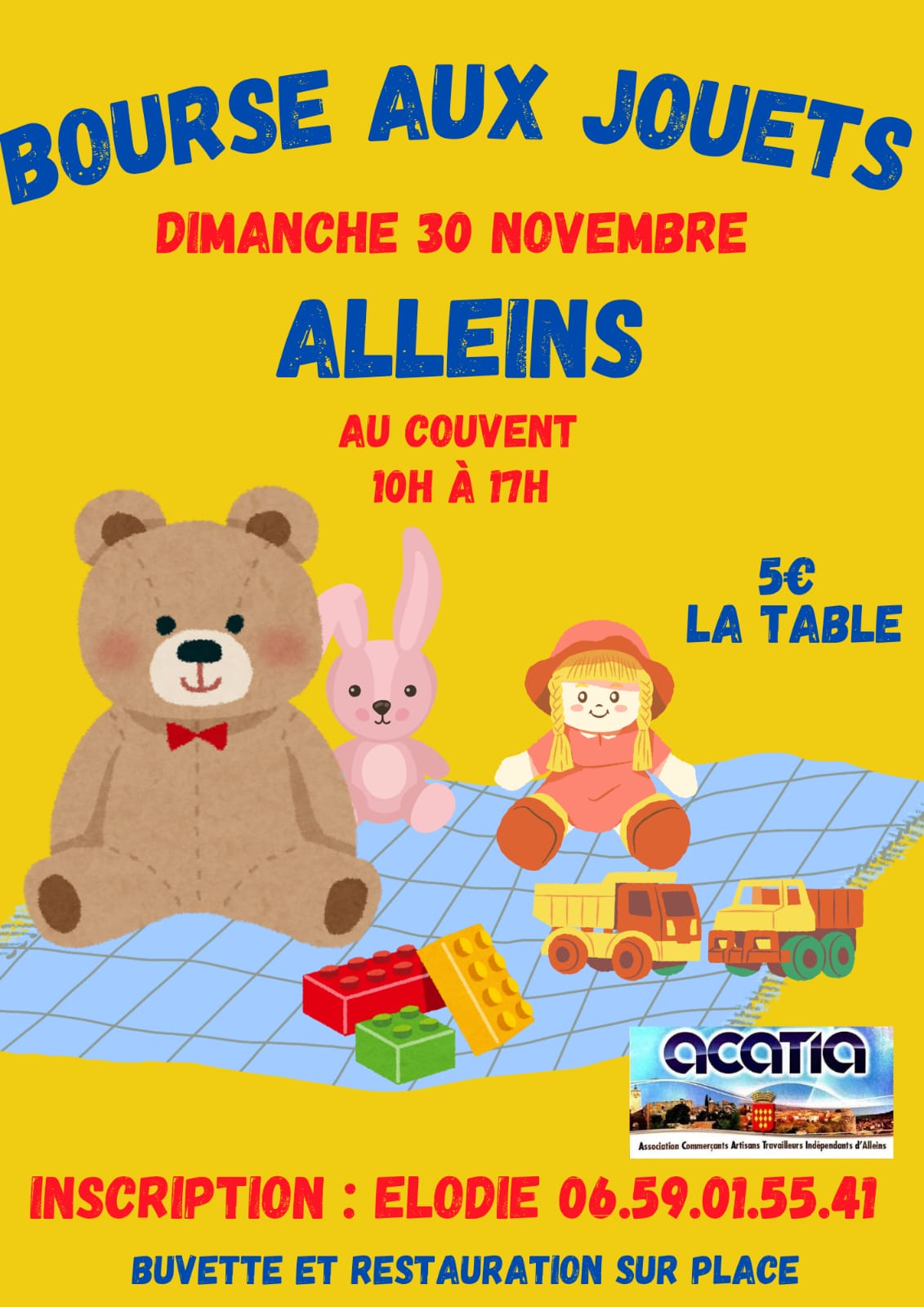 Bourse aux jouets de l'ACATIA