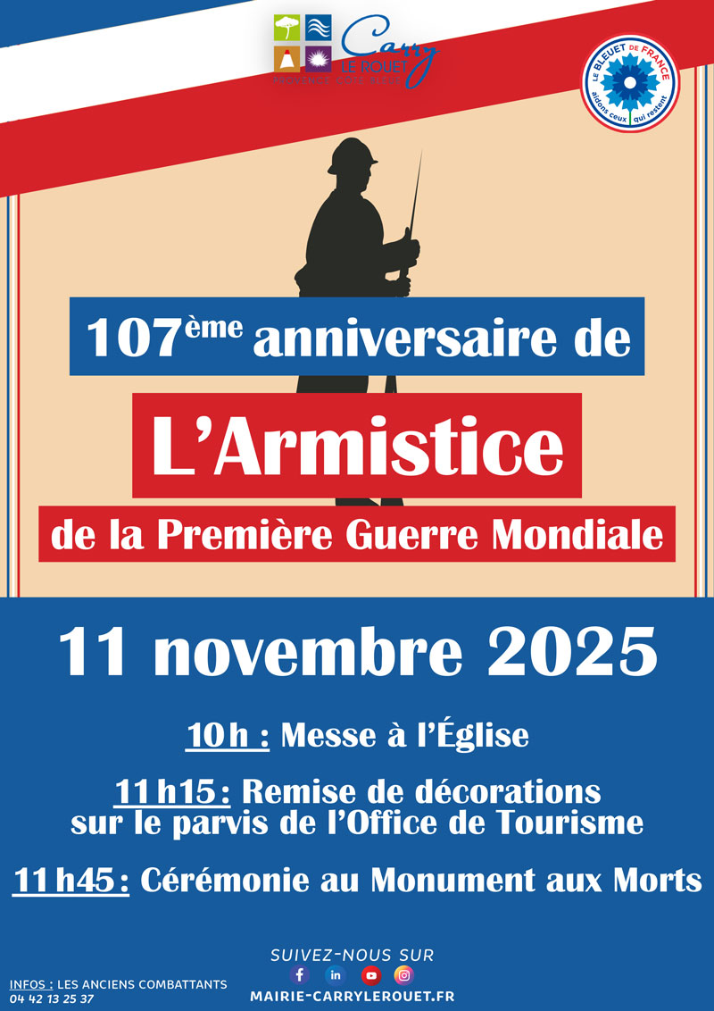 Commmoration de l'Armistice 1918