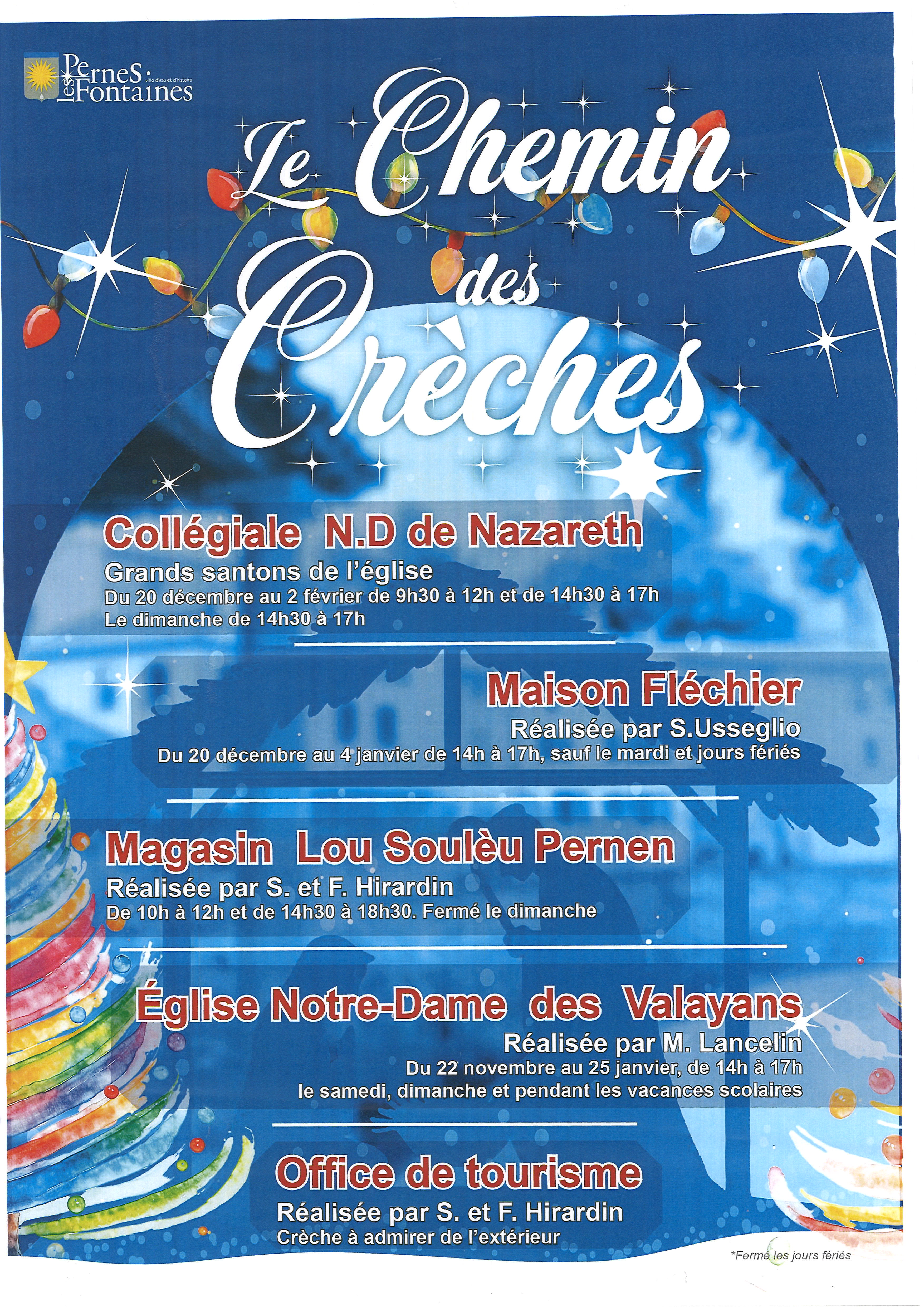 Le chemin des crches