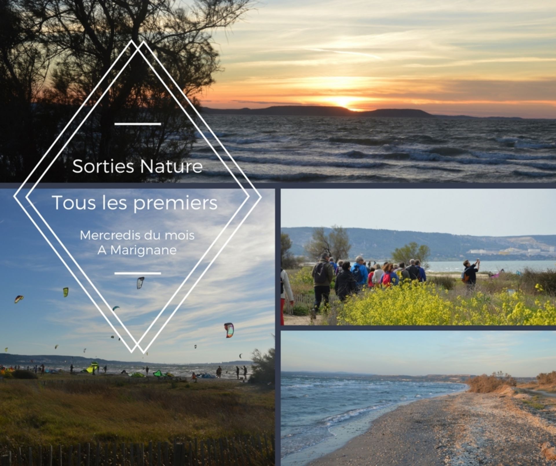 Paysages de Marignane : Randonnes commentes