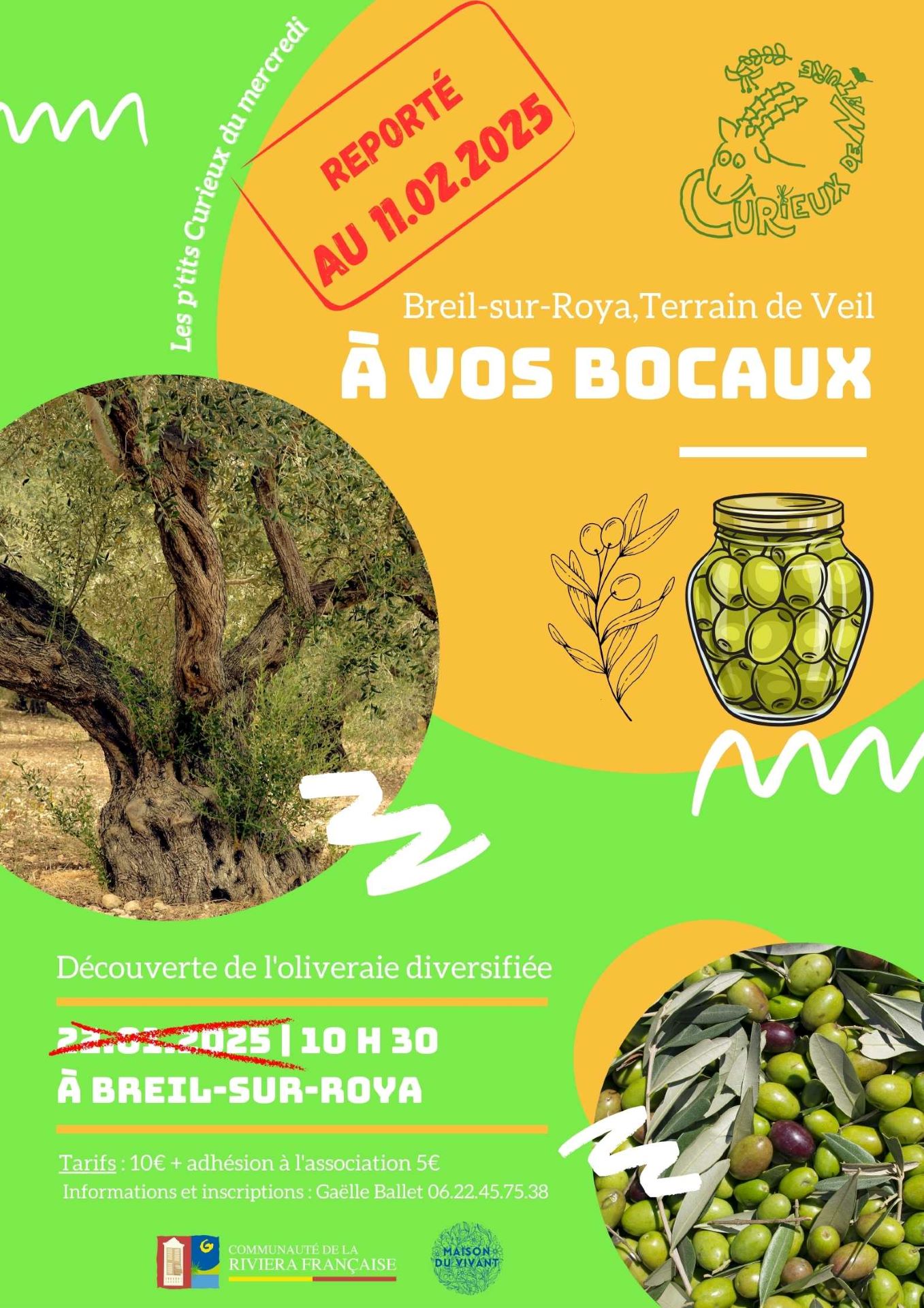 Atelier dcouverte curieux de nature : A vos bocaux !