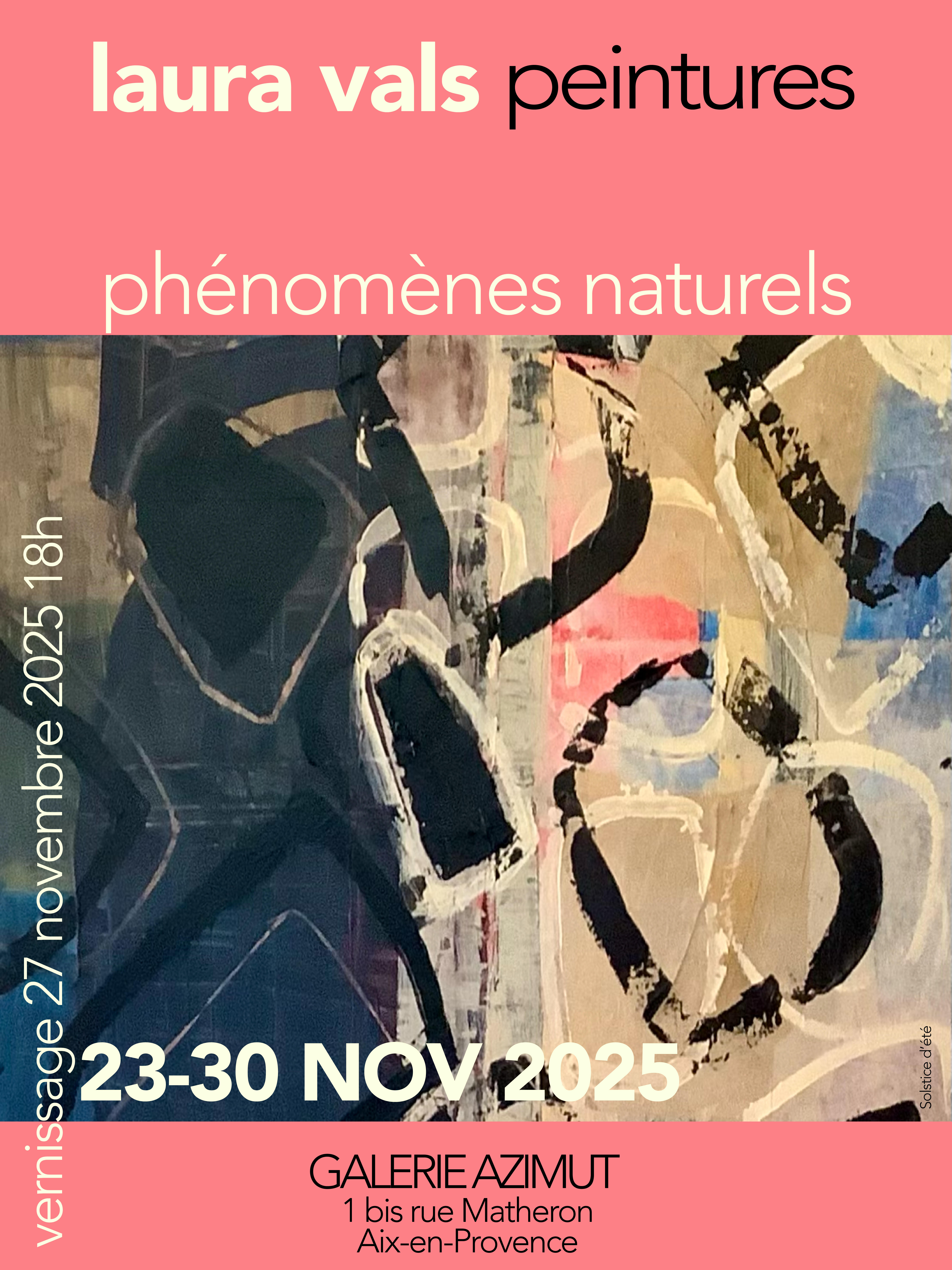 Exposition : Peintures de laura Vals