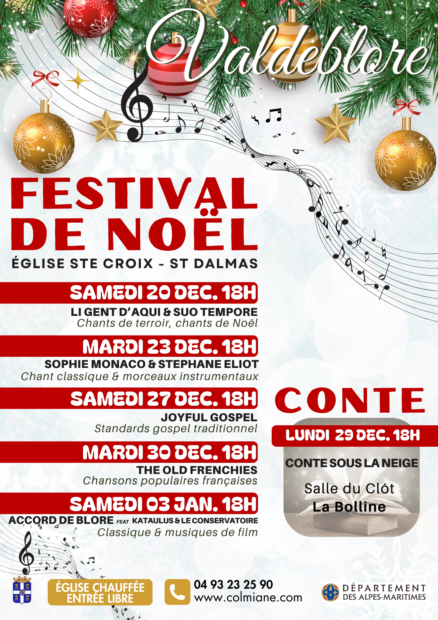 Festival de Nol Valdeblore - Accord de Blore & Kataulus