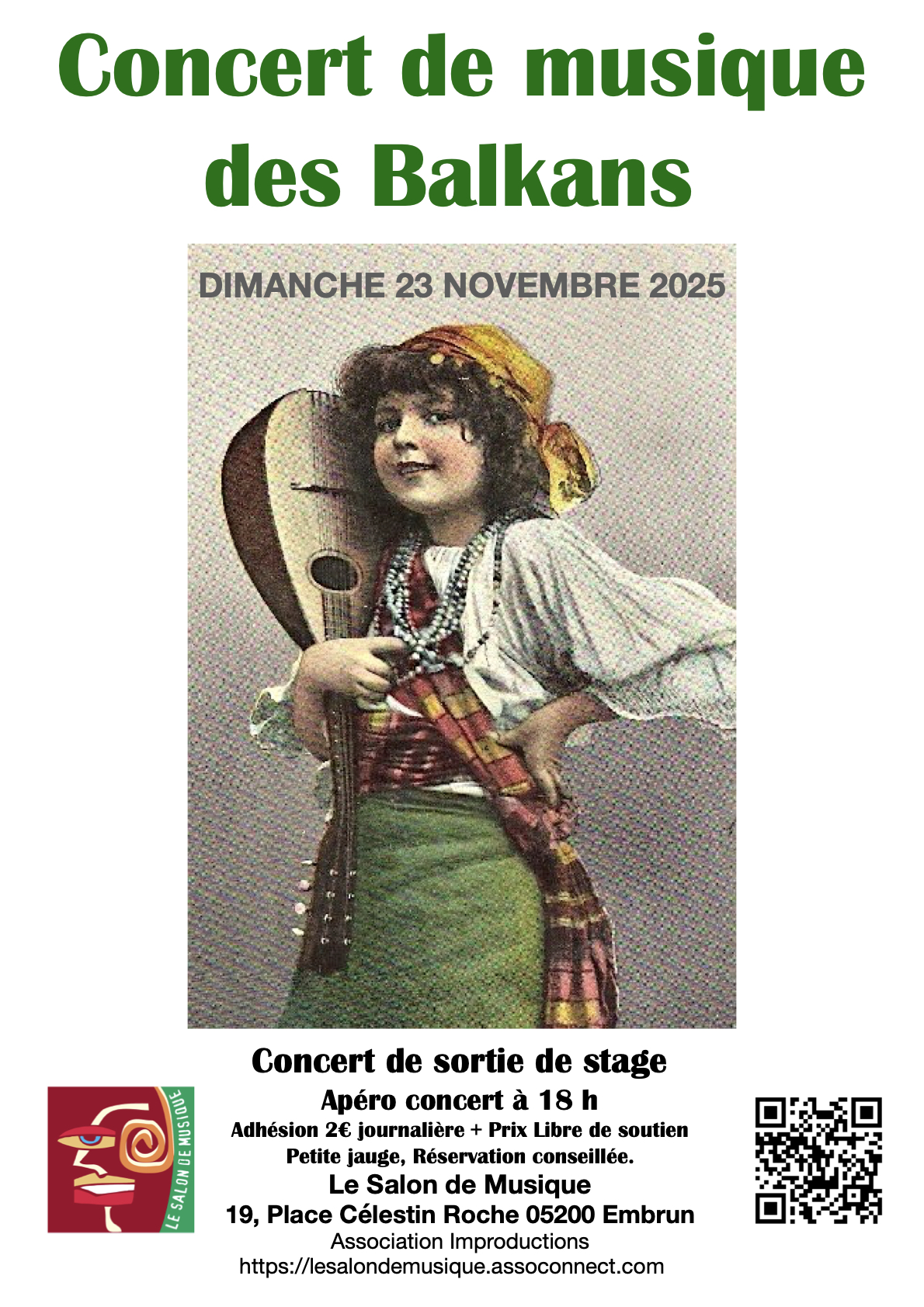 Concert : Musique des Balkans