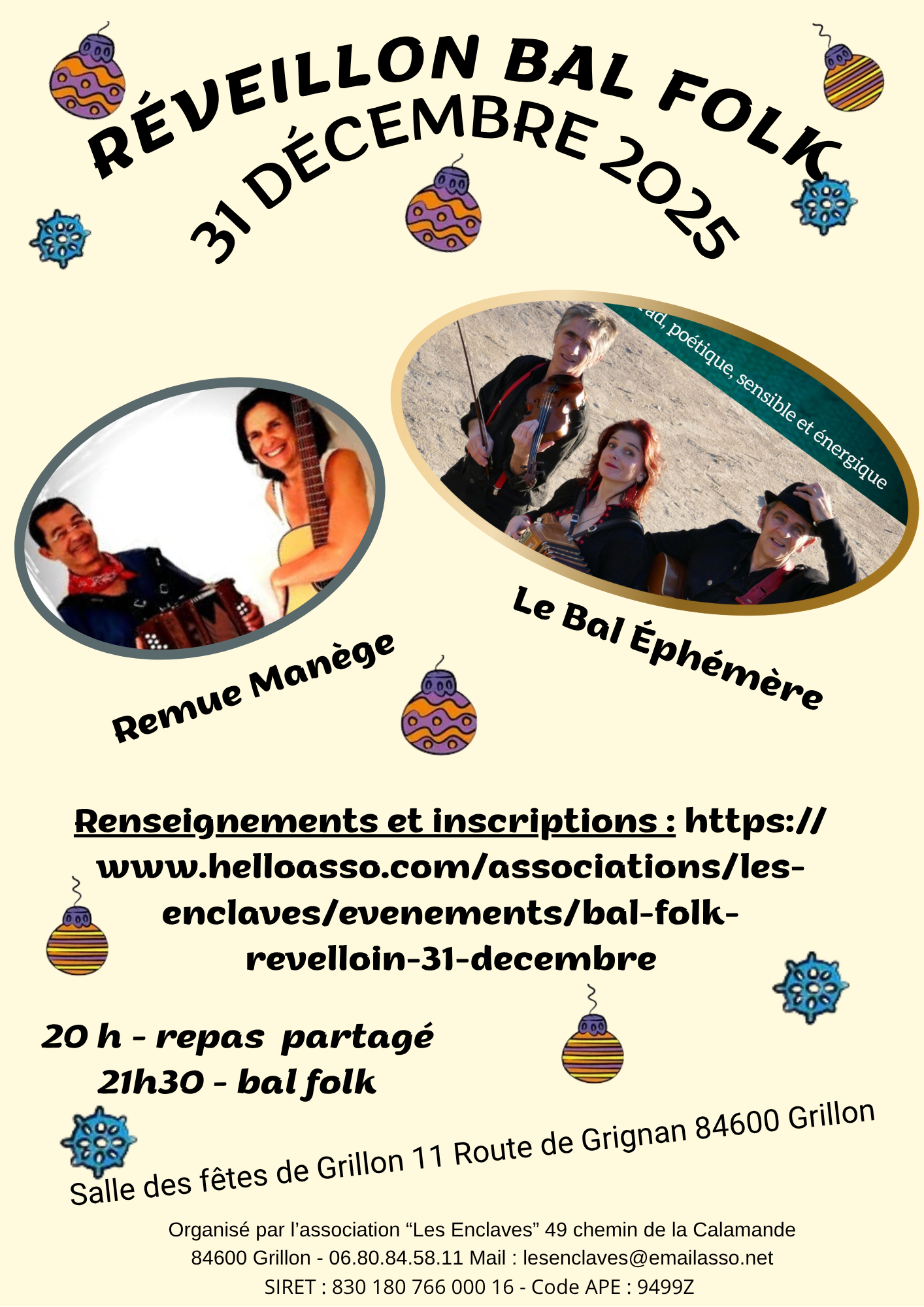 Rveillon du 31 dcembre 2025