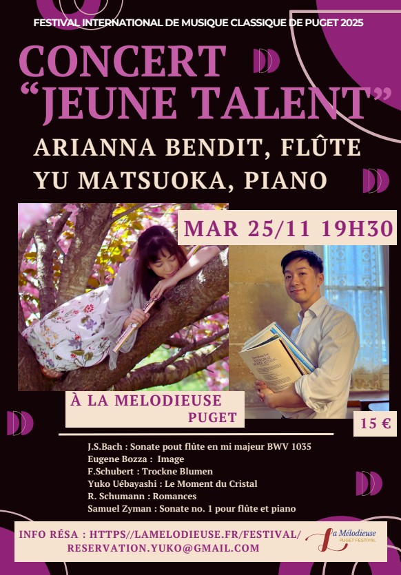 Concert jeune talent