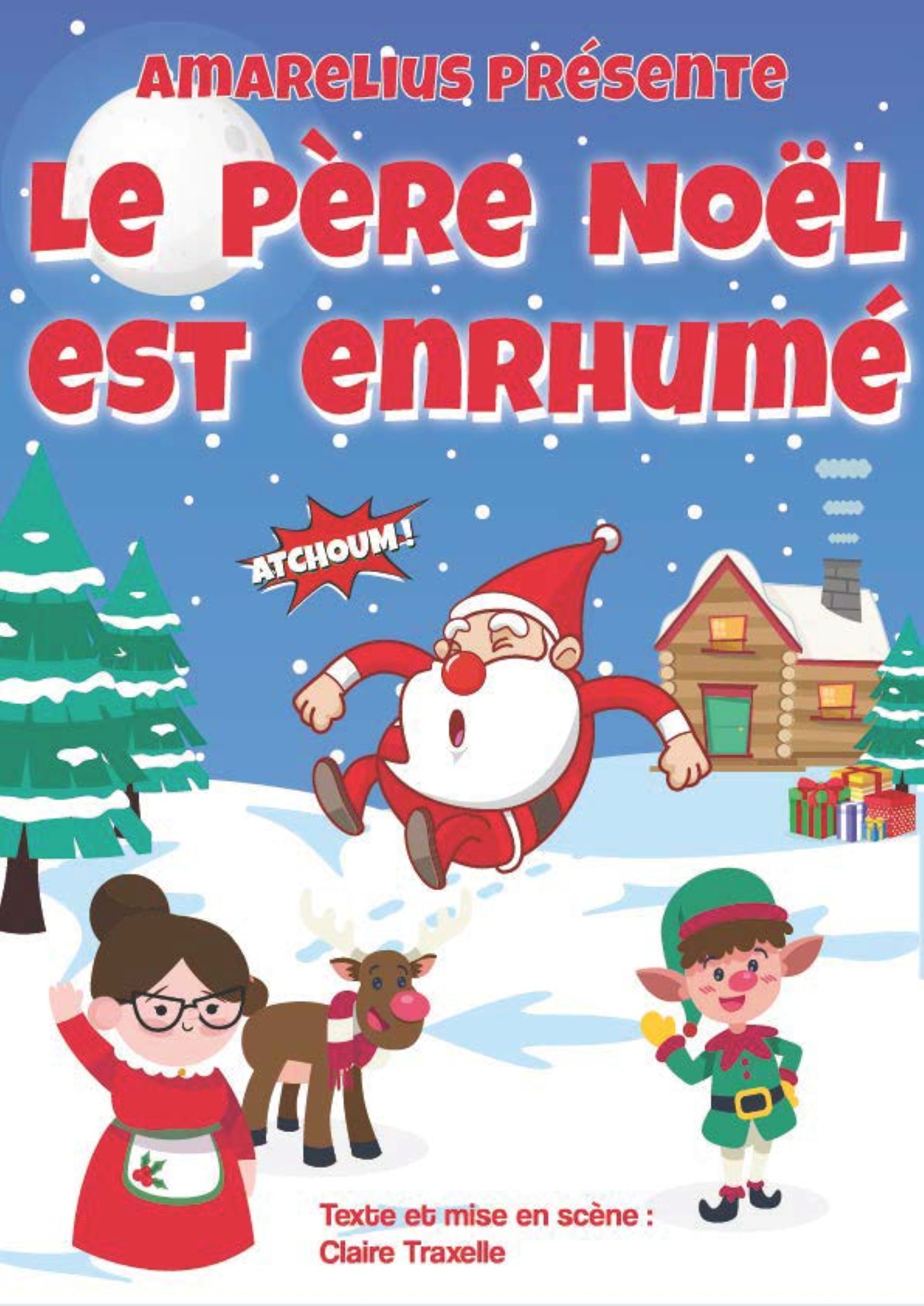Spectacle enfant - Le Pre Nol est enrhum