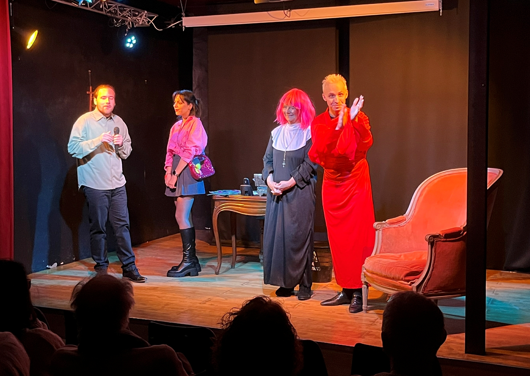 Galre, mystre... presbytre ! - Thtre L'Alphabet