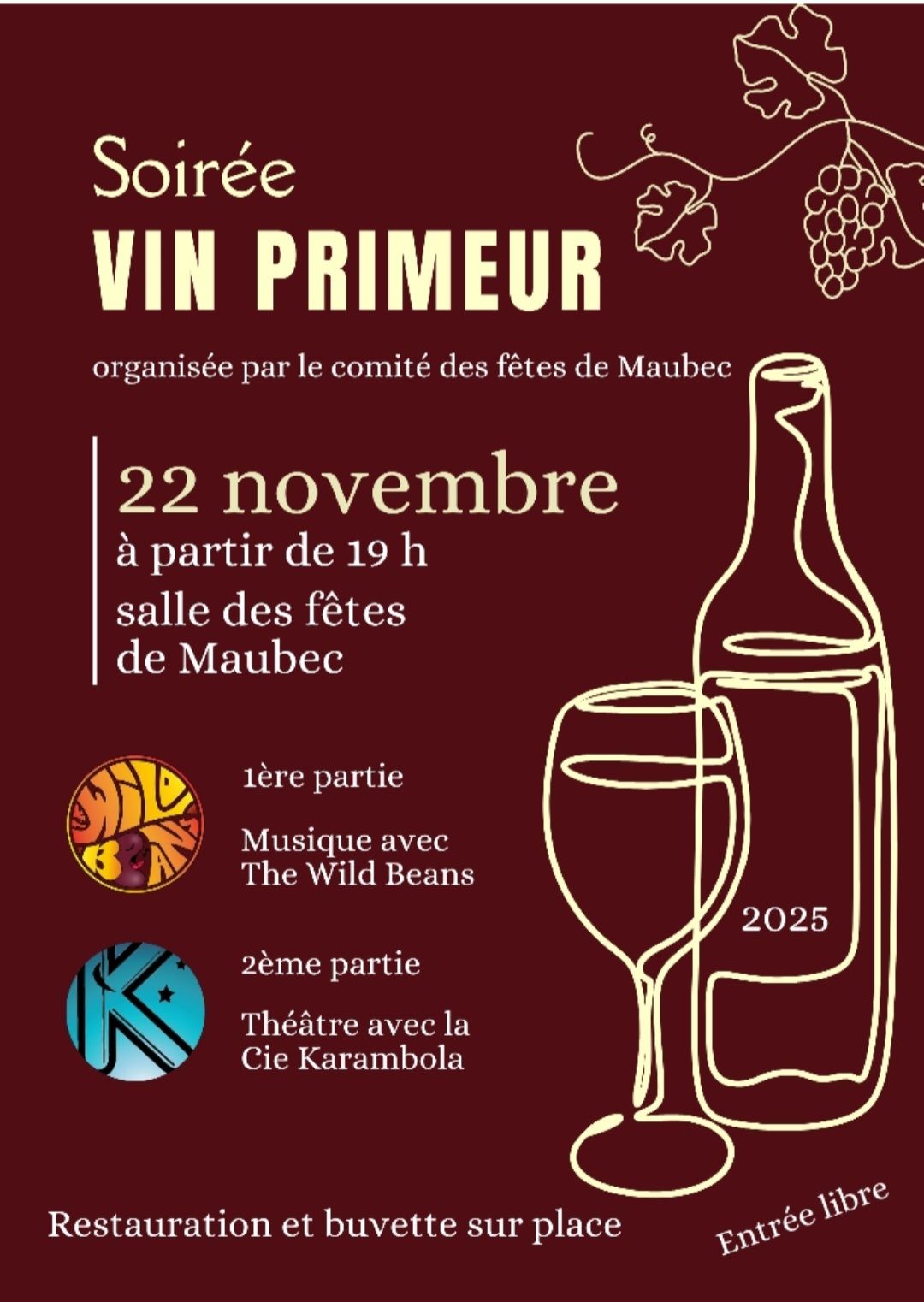 Soire vin primeur