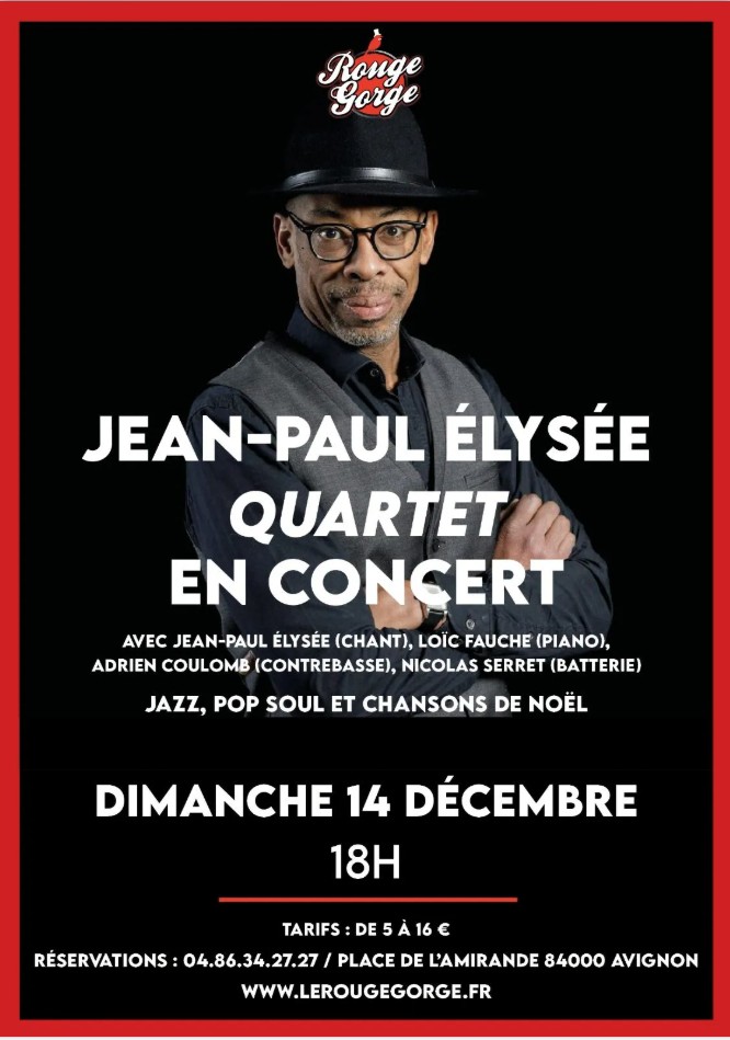 Un Vent de Jazz fte Nol ! : : Jean-Paul Elyse Quartet en concert