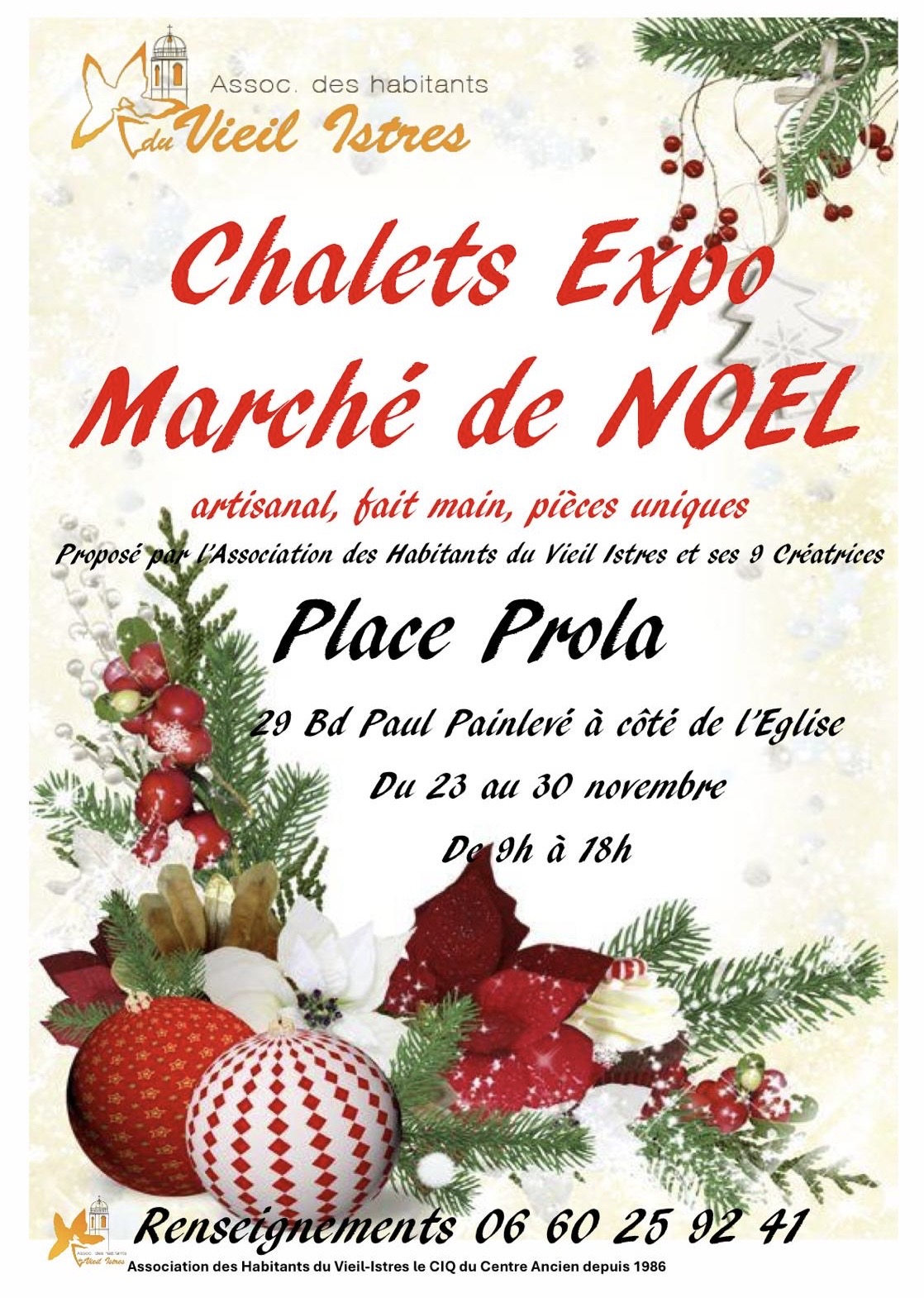 Expo march de Nol de l'Association des Habitants du Vieil Istres