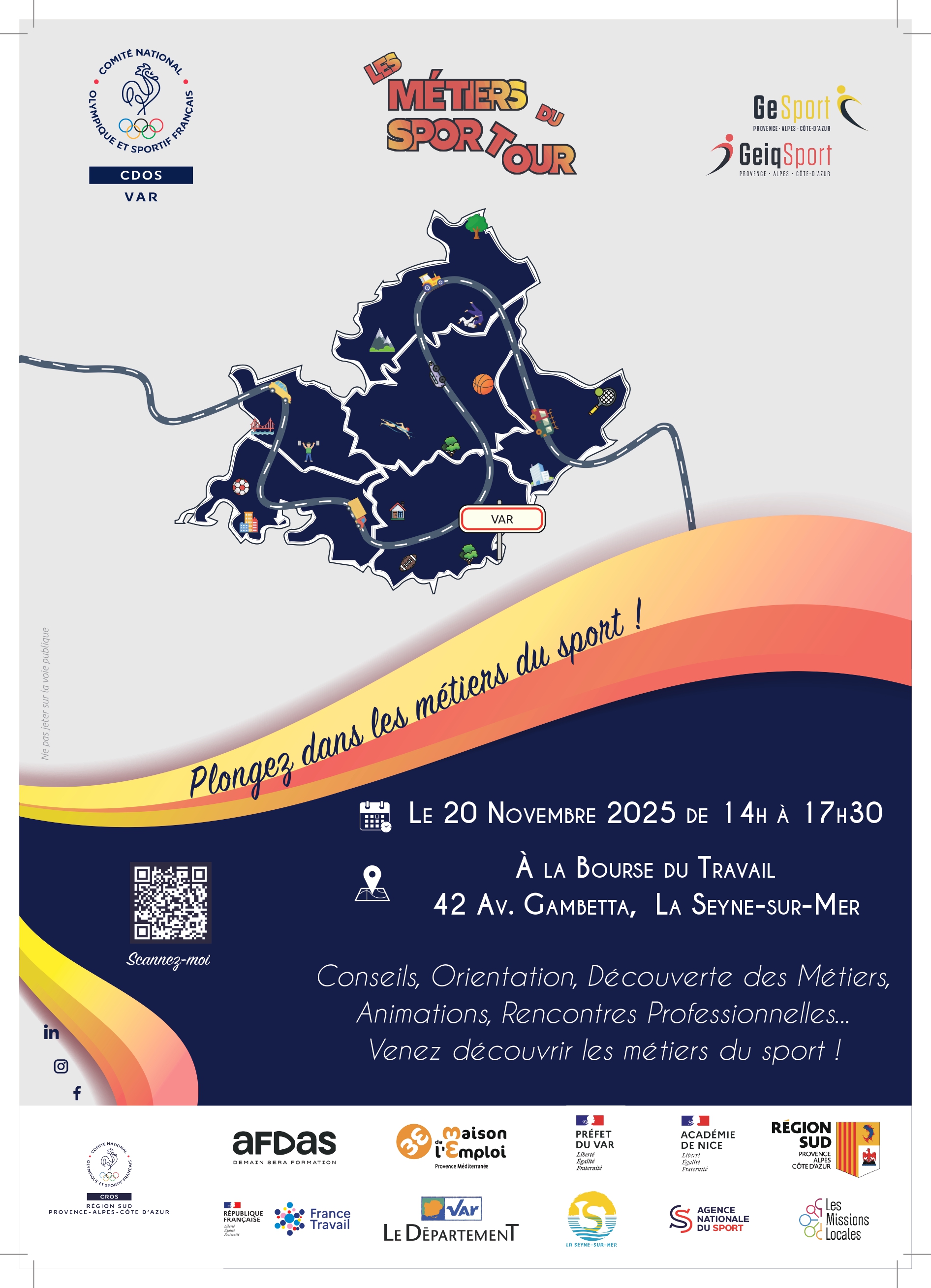 Les mtiers du Sport Tour