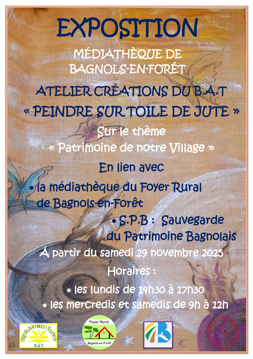 Exposition de tableaux 