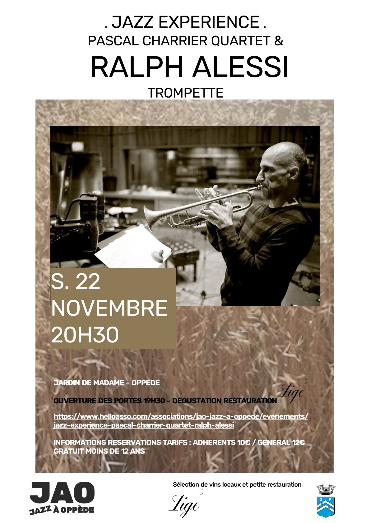 JAO Festival - Concert Jazz Experience + Ralph ALESSI