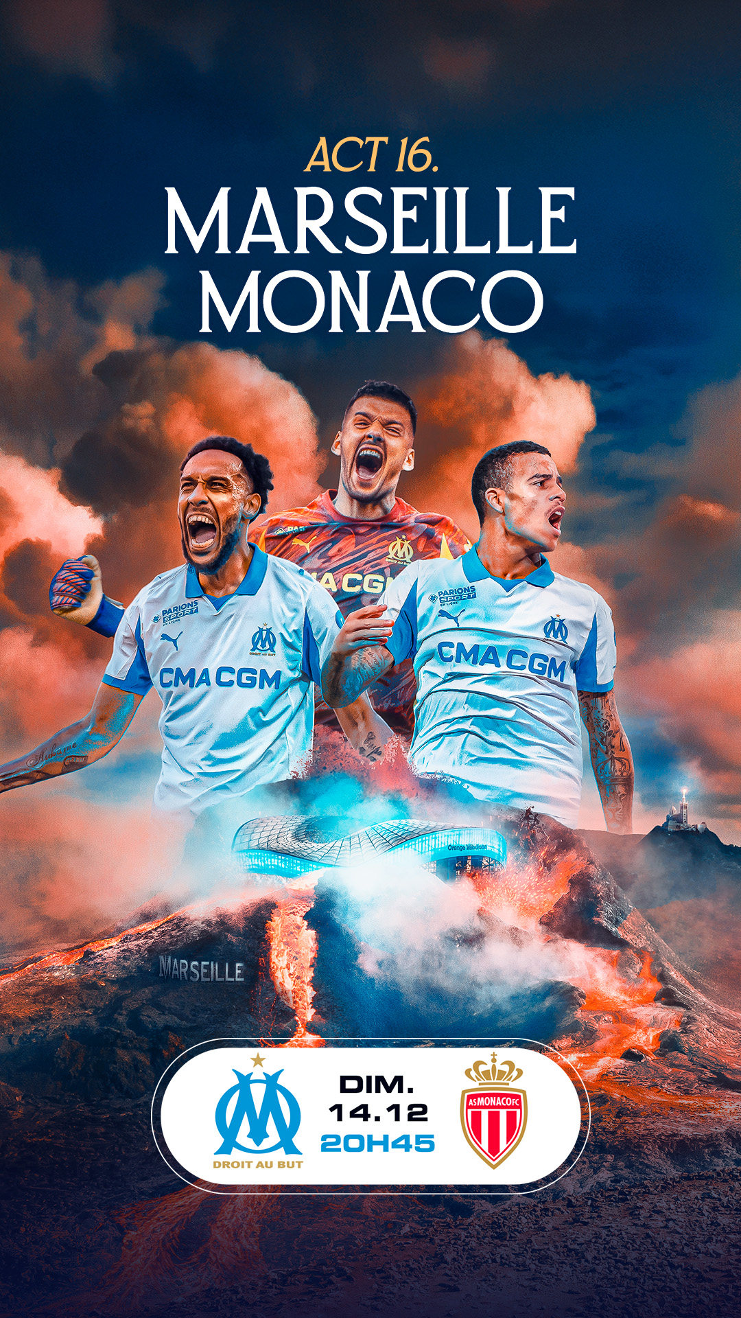 Match OM - Monaco