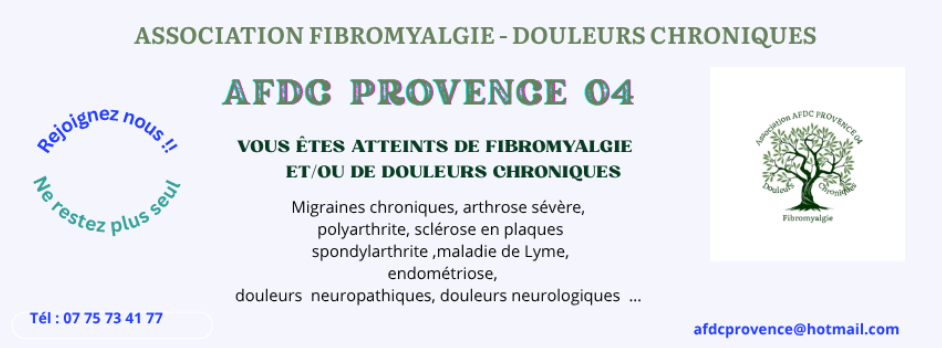 Prsence sur le march de Nol d' AFDC A VILLENEUVE