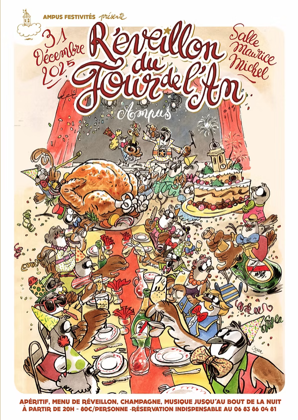 Rveillon du jour de l'An.