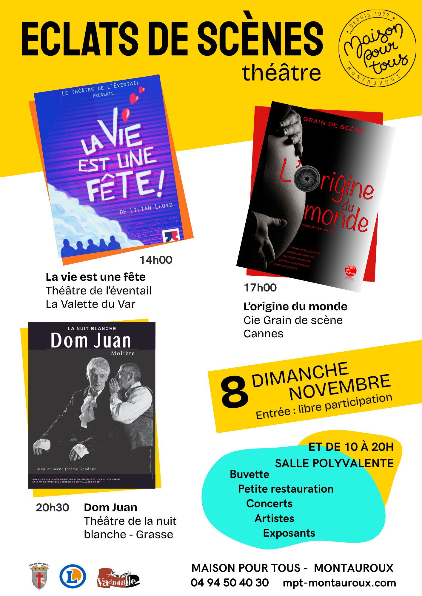 Journ�e Th��tre au Cin�ma de Montauroux
