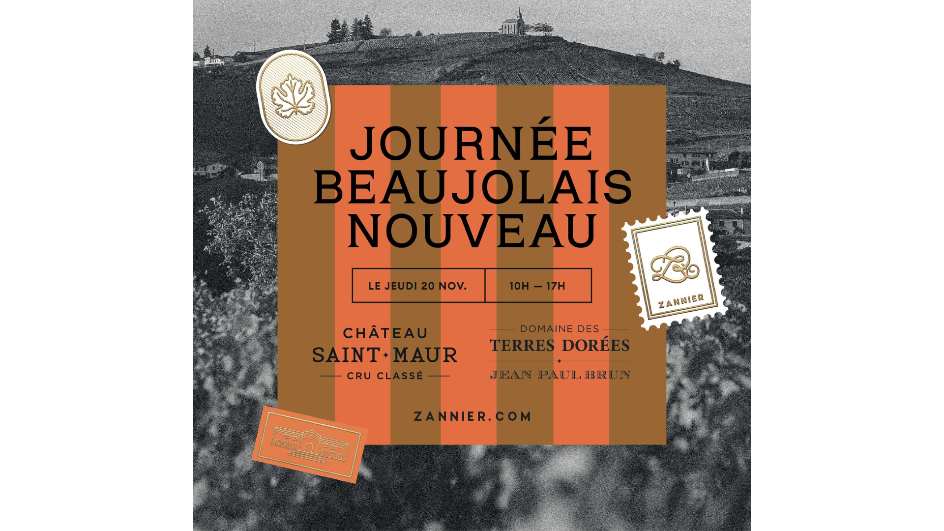 Journe Beaujolais nouveau au Chteau Saint Maur