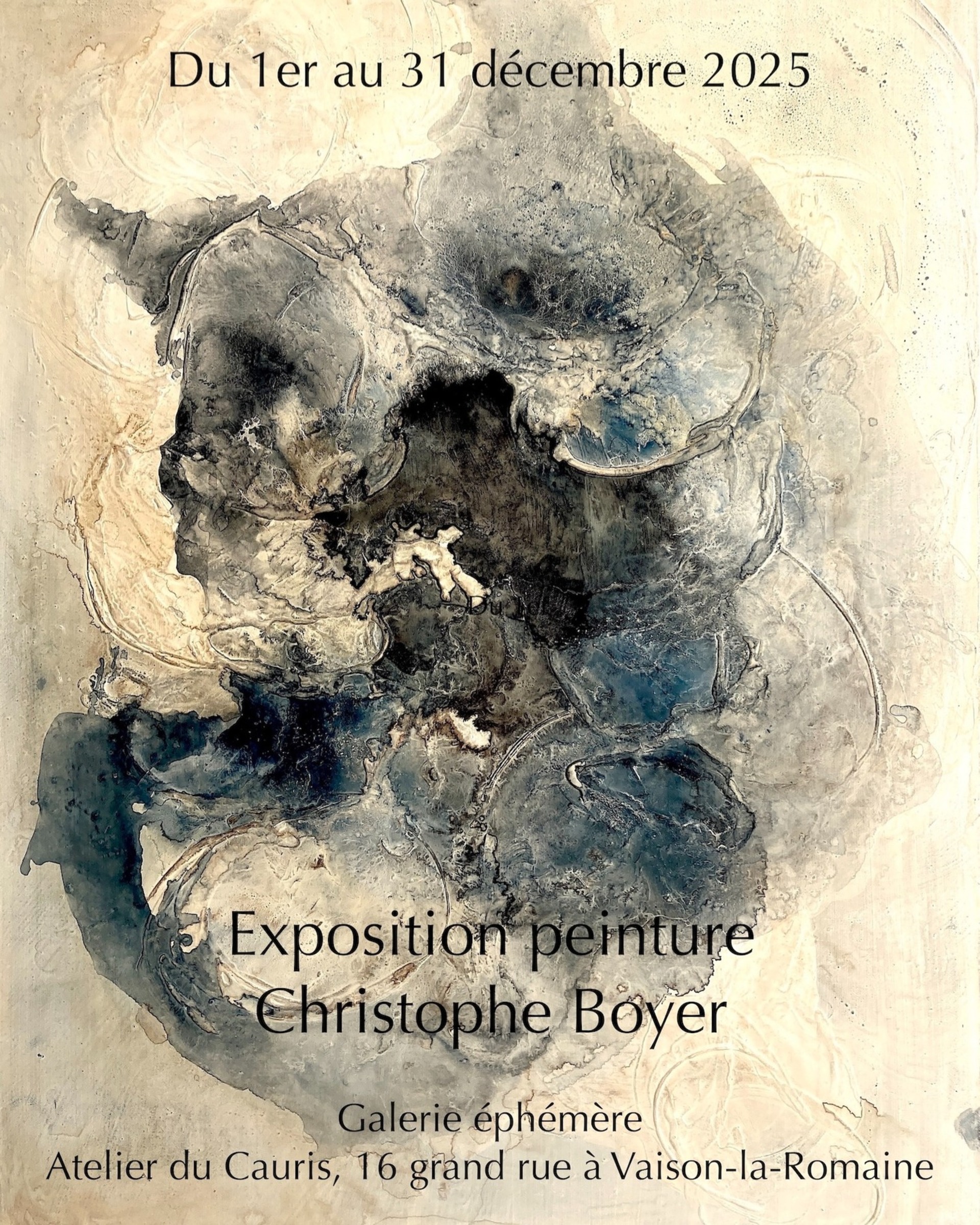 Exposition peinture - Christophe Boyer