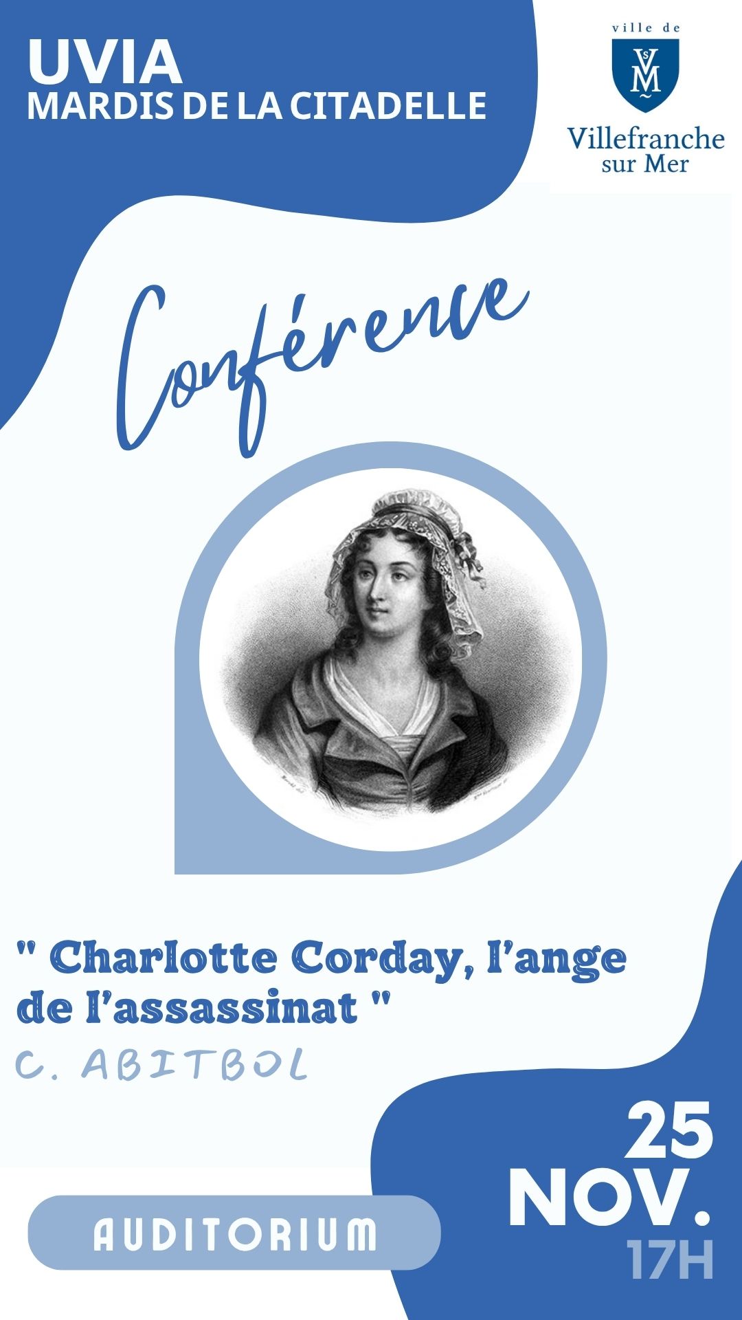 Confrence UVIA : les Mardis de la Citadelle