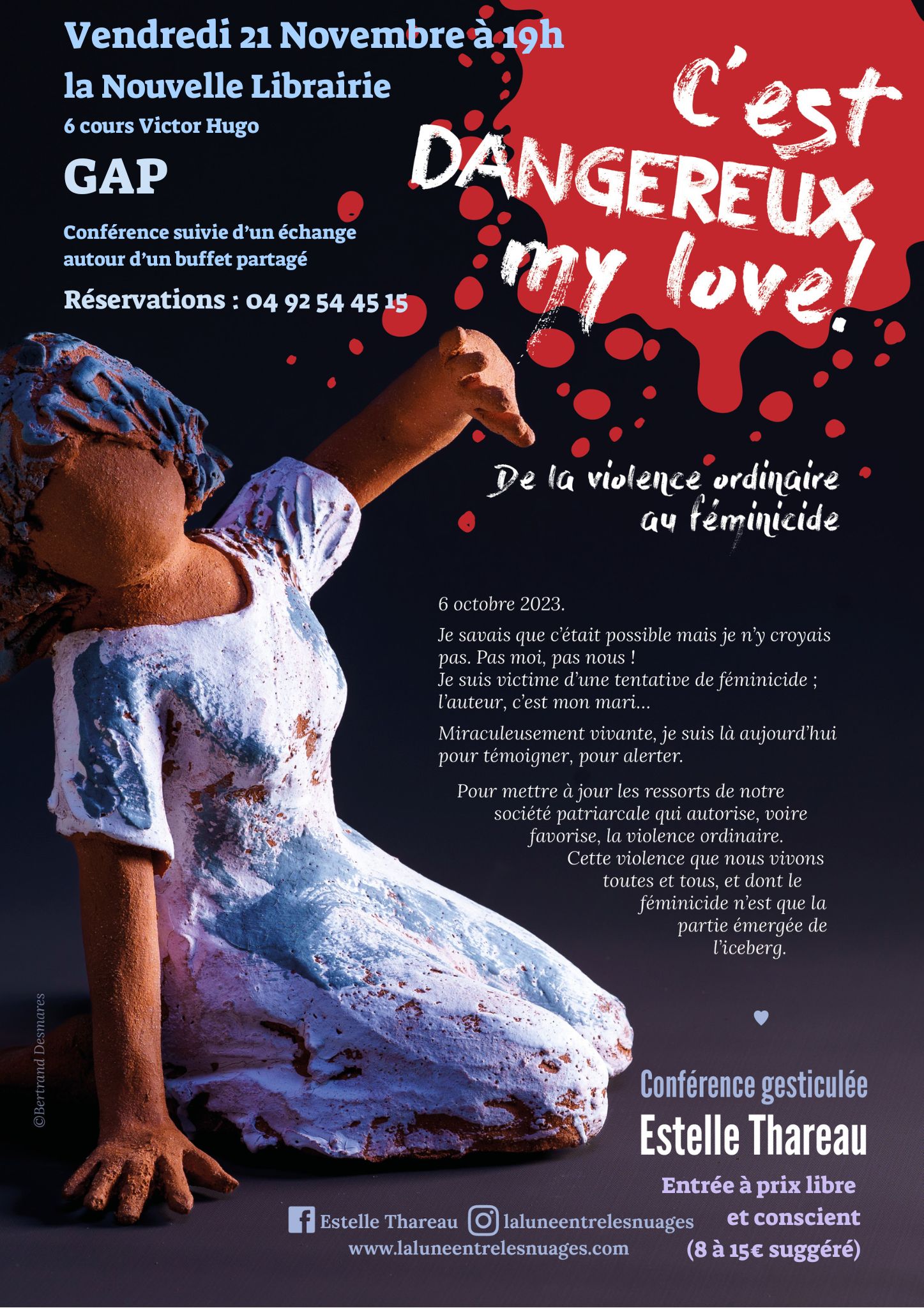 Confrence Gesticule  : C'est dangereux my love !