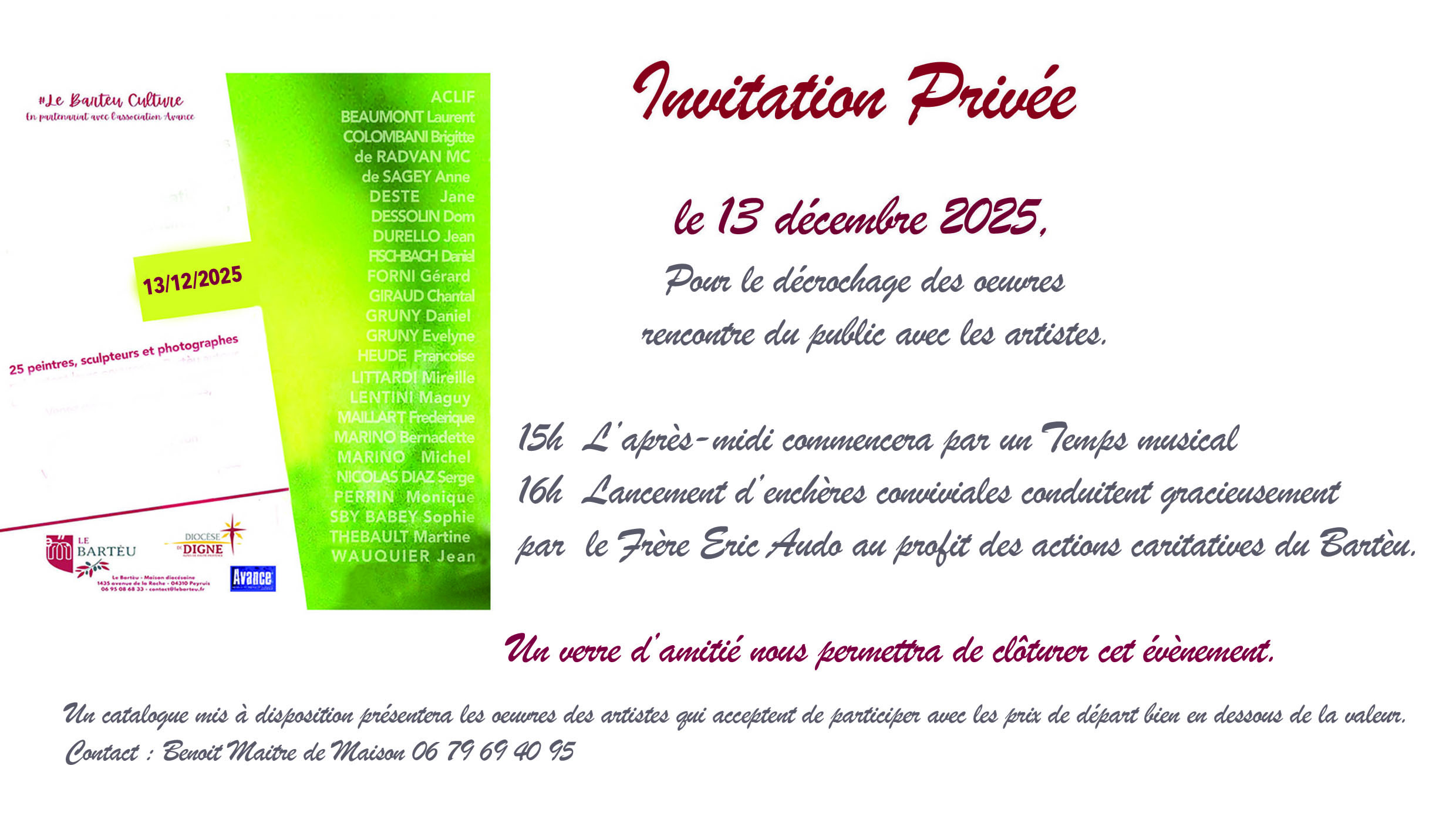 Dcrochage de l'exposition 