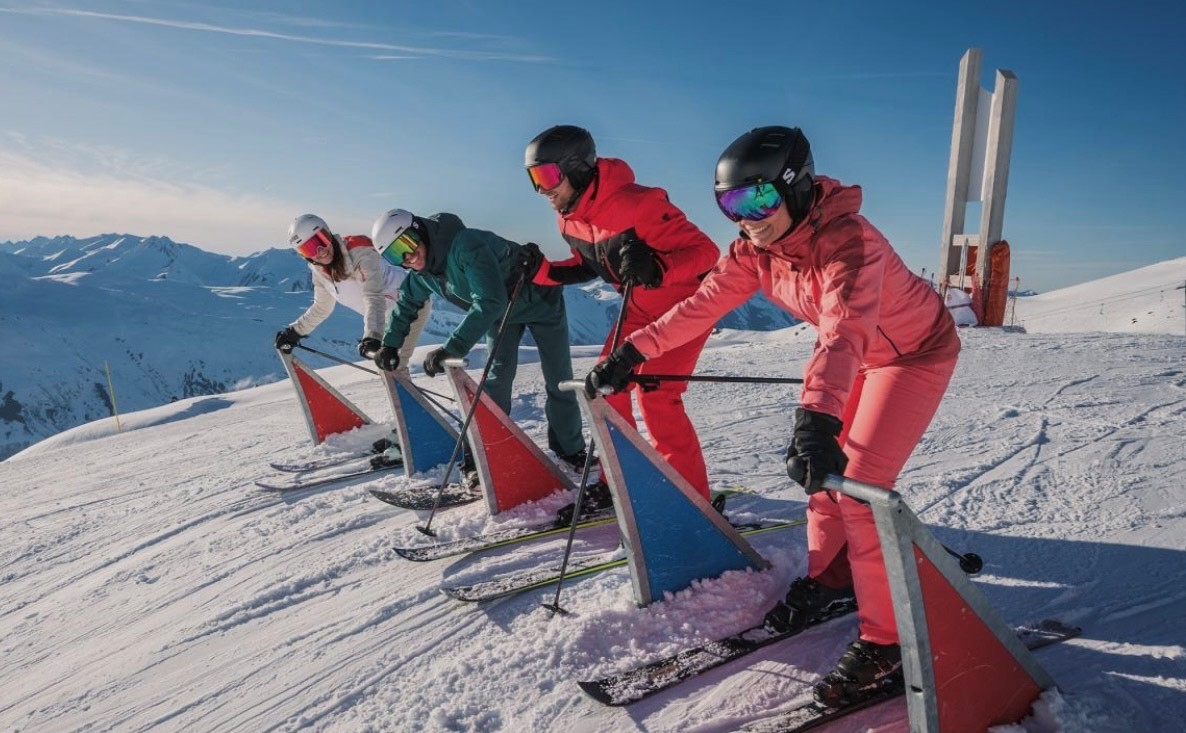 Slalom ludique et chronomtr