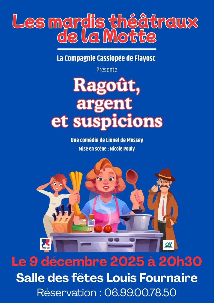 Les mardis thatraux - Ragot, argent et suspicions
