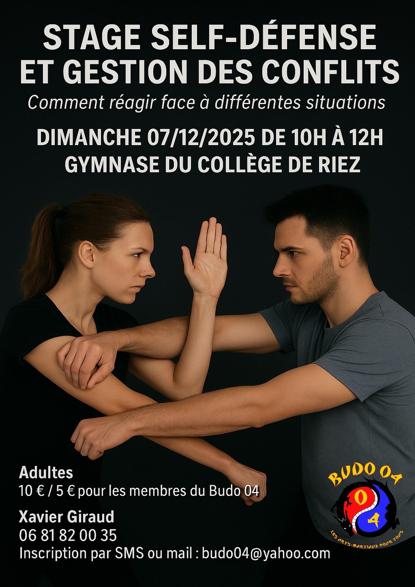 Stage de Self-dfense et de la gestion des conflits