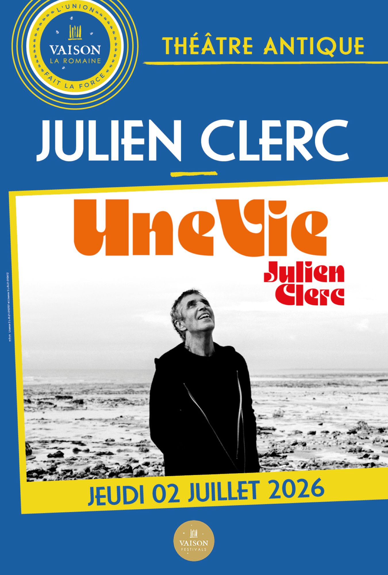 Julien Clerc en concert au Th��tre Antique