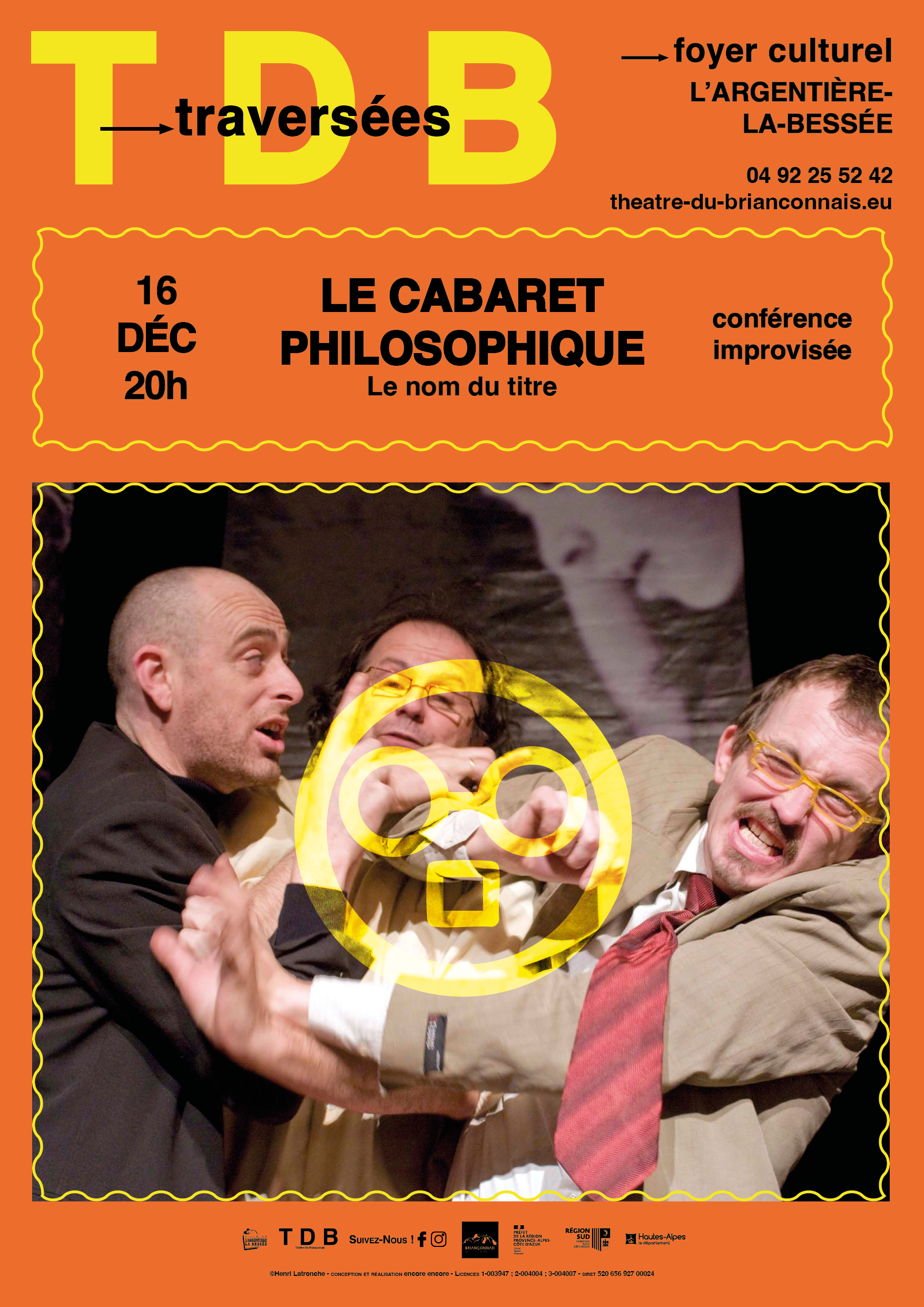 Thtre du Brianonnais, les Traverses : Le Cabaret philosophique