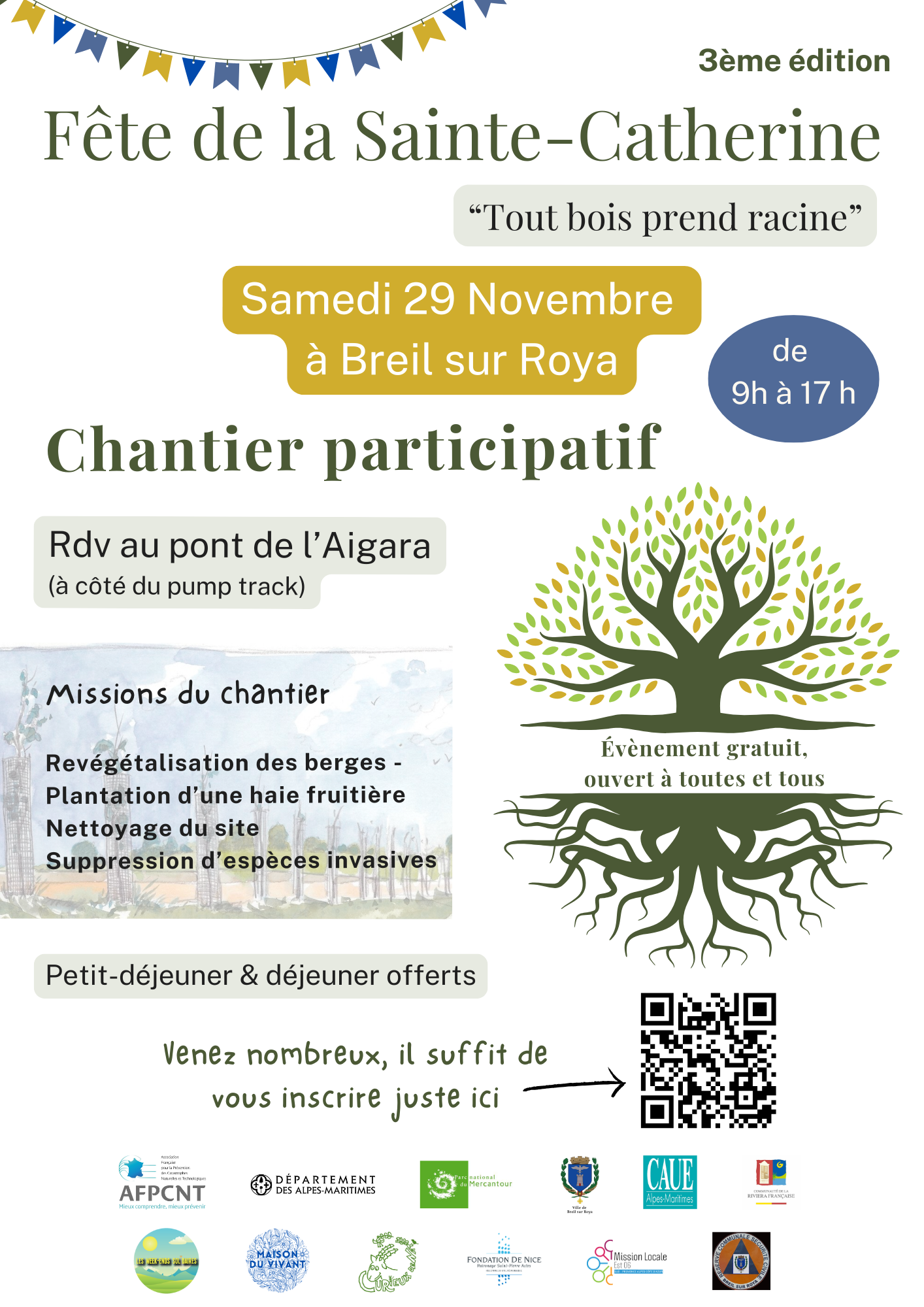 Fte de la Sainte Catherine - chantier participatif