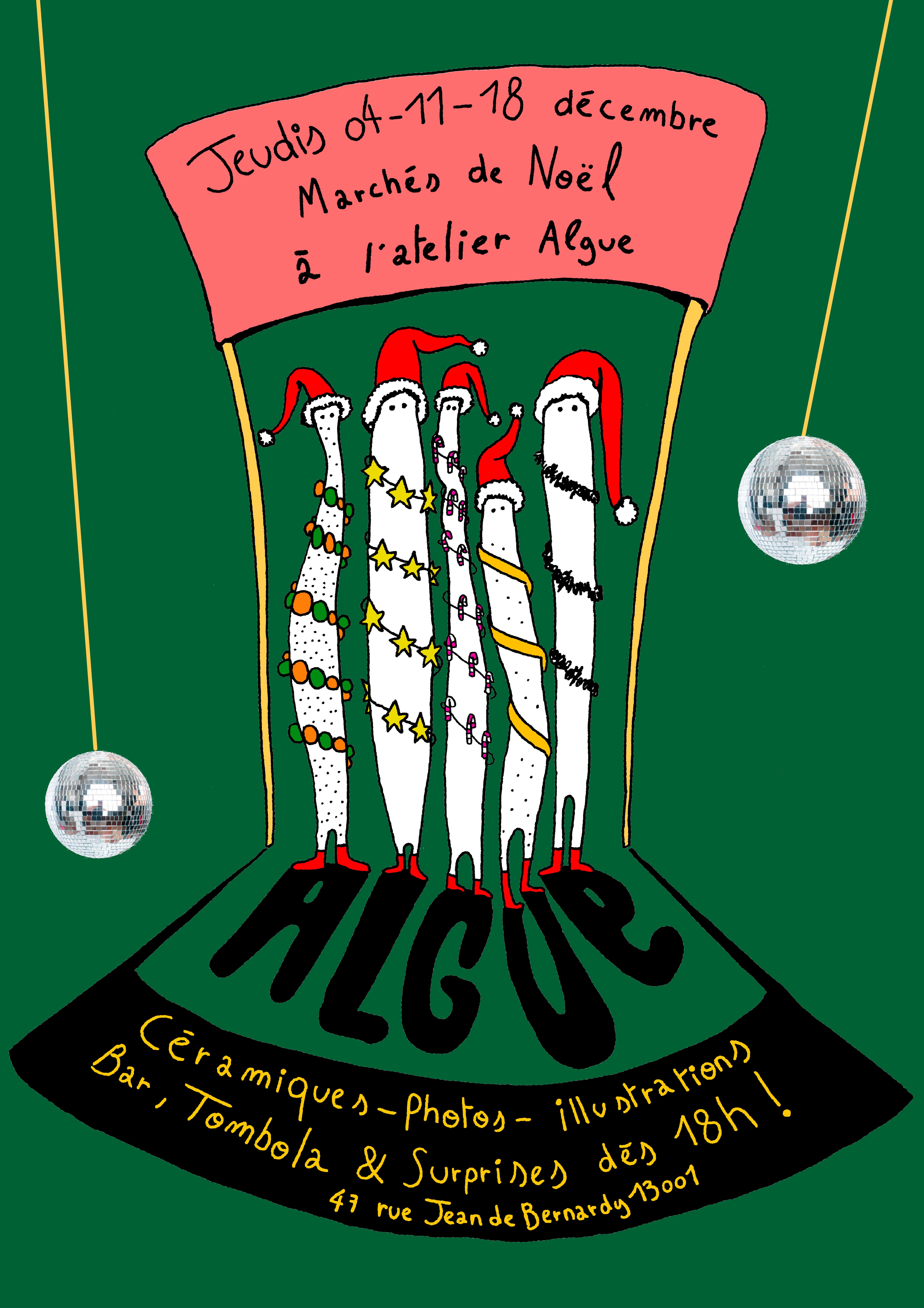 Marchs de Nol  latelier Algue